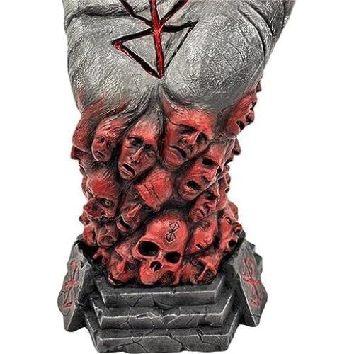 Estatua Berserk Mano de Dios con Huevo Behelit - 16.5x29cm