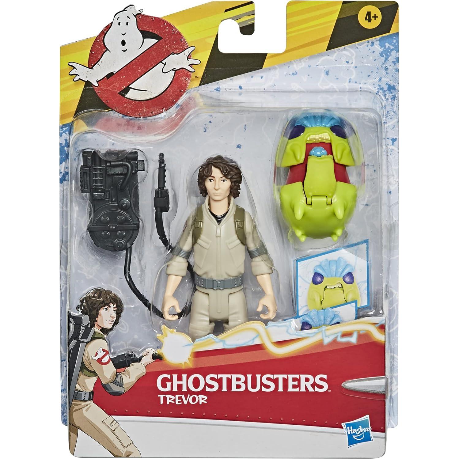 Figura de Trevor Ghostbusters Fright Features con fantasma
