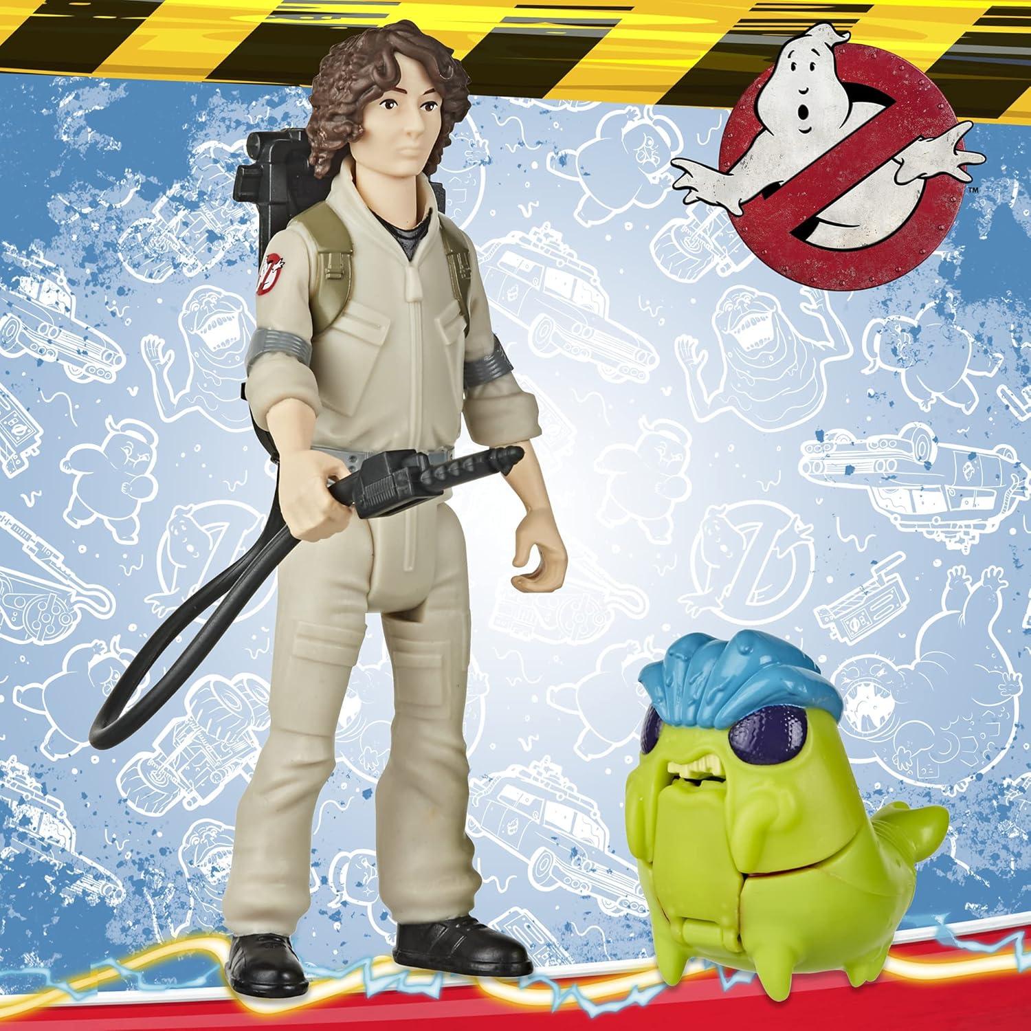 Figura de Trevor Ghostbusters Fright Features con fantasma