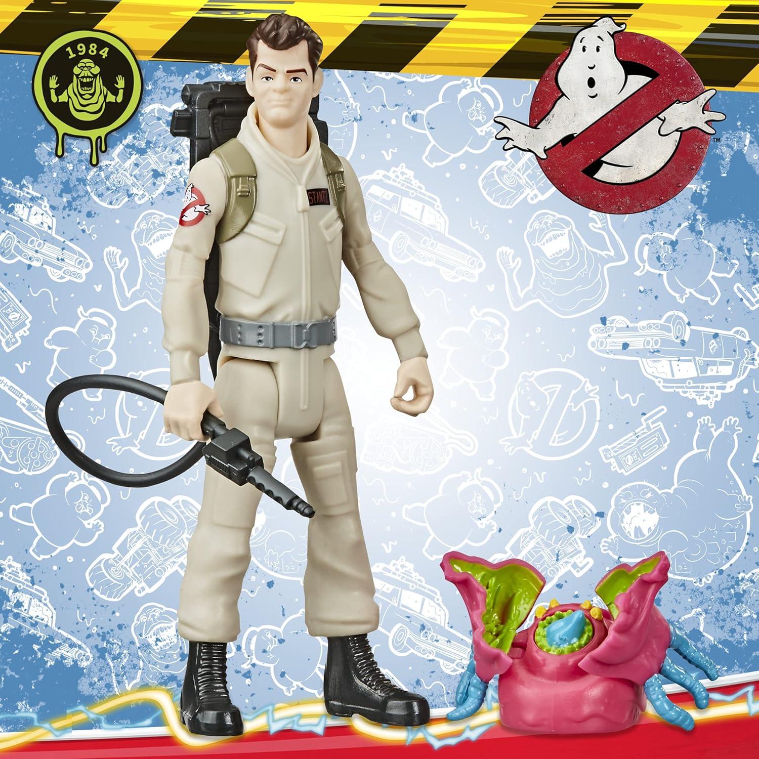 Figura Ray Stantz Cazafantasmas Hasbro con Fantasma Interactivo