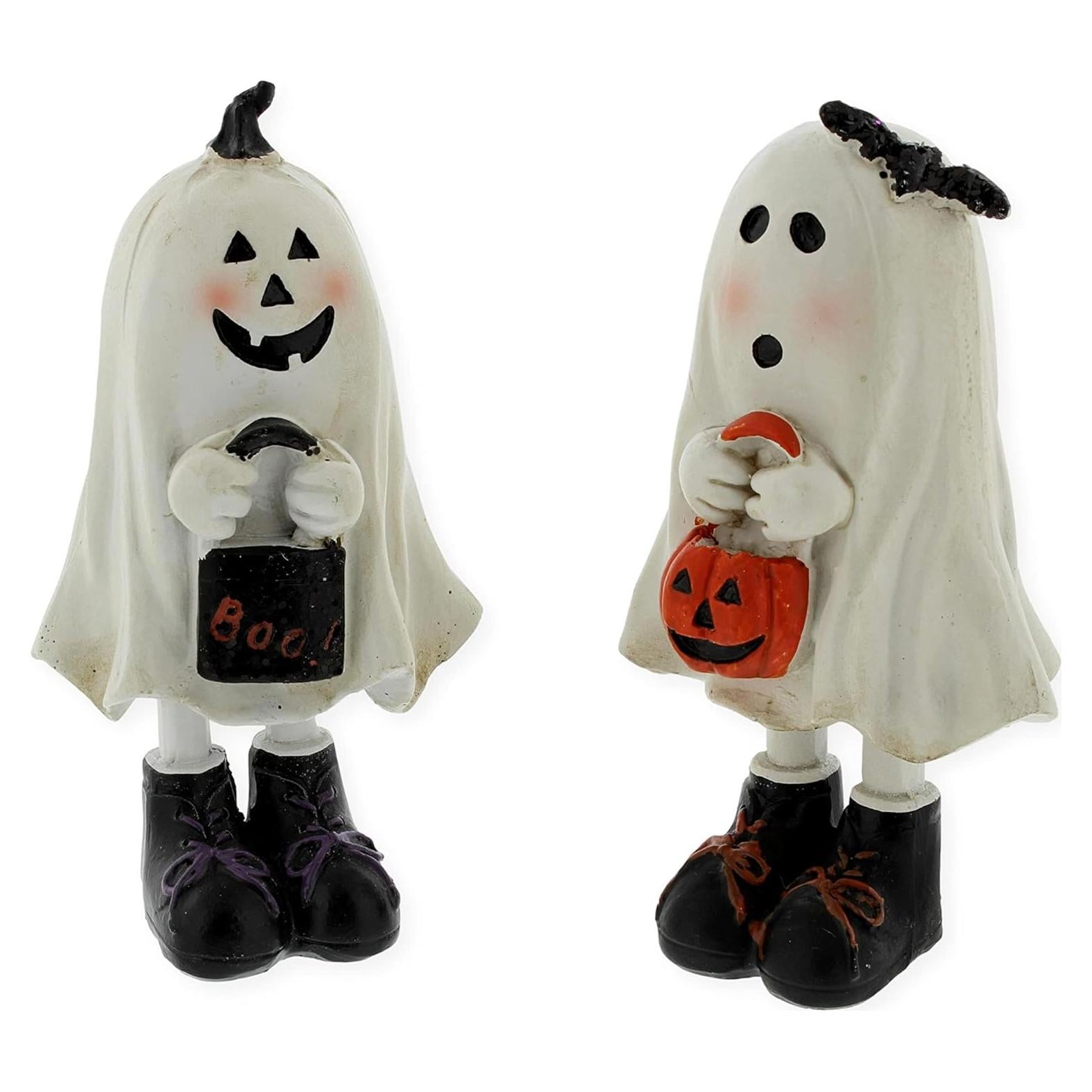 Set de 2 Figuras de Fantasmas de Halloween The Bridge 14 cm
