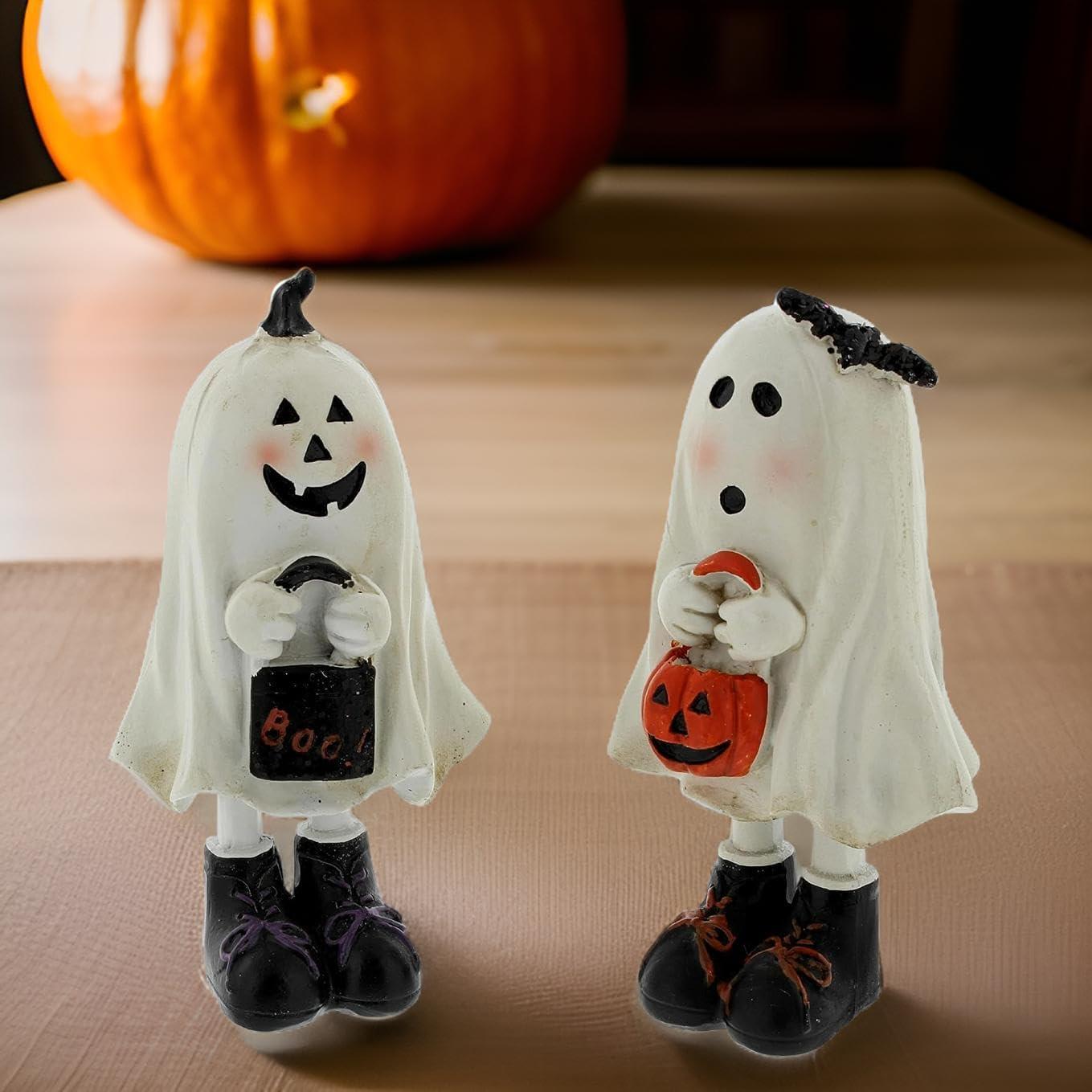 Set de 2 Figuras de Fantasmas de Halloween The Bridge 14 cm