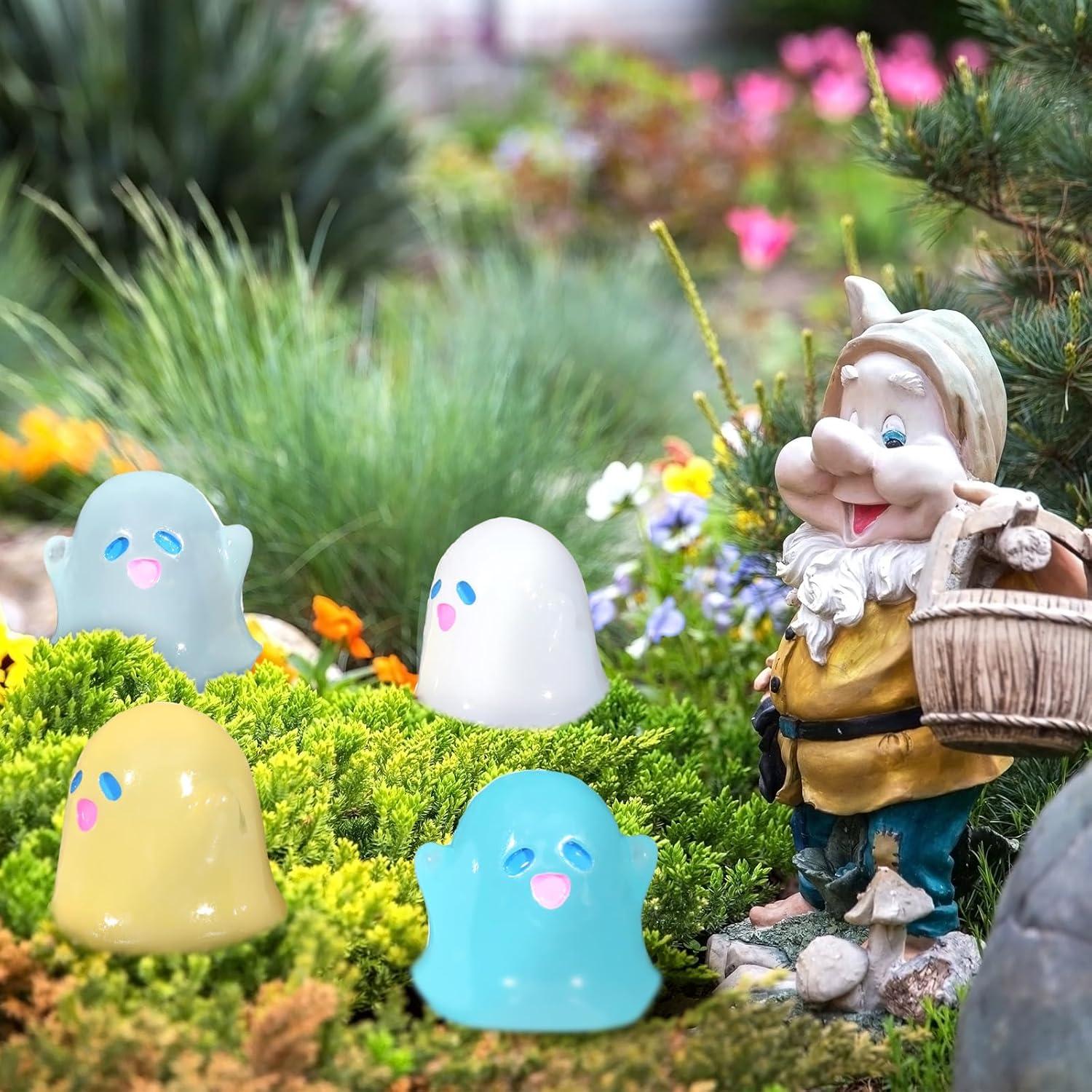 Figuras Mini Fantasmas Luminiscentes Halloween Liliful - 24 Pcs