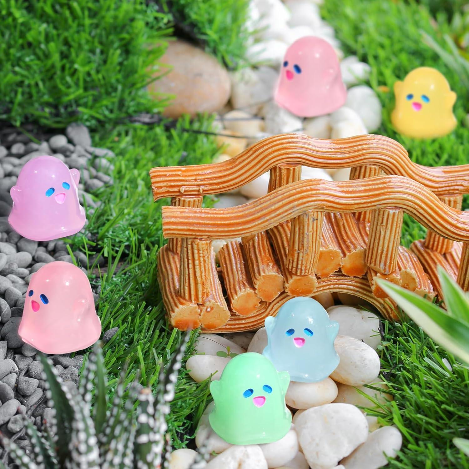 Figuras Mini Fantasmas Luminiscentes Halloween Liliful - 24 Pcs