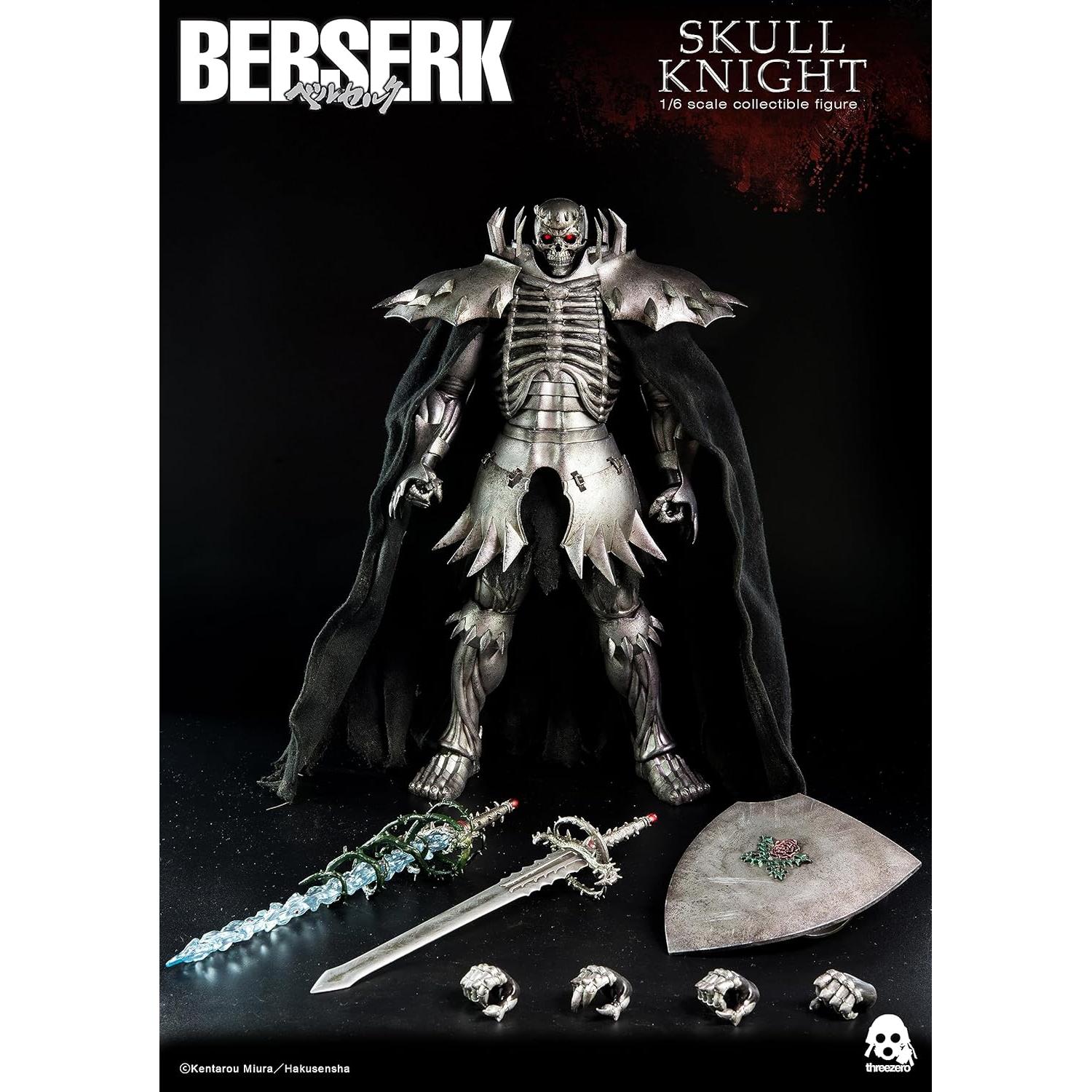 Figura Caballero Calavera 1/6 threezero Berserk LED 35.5cm