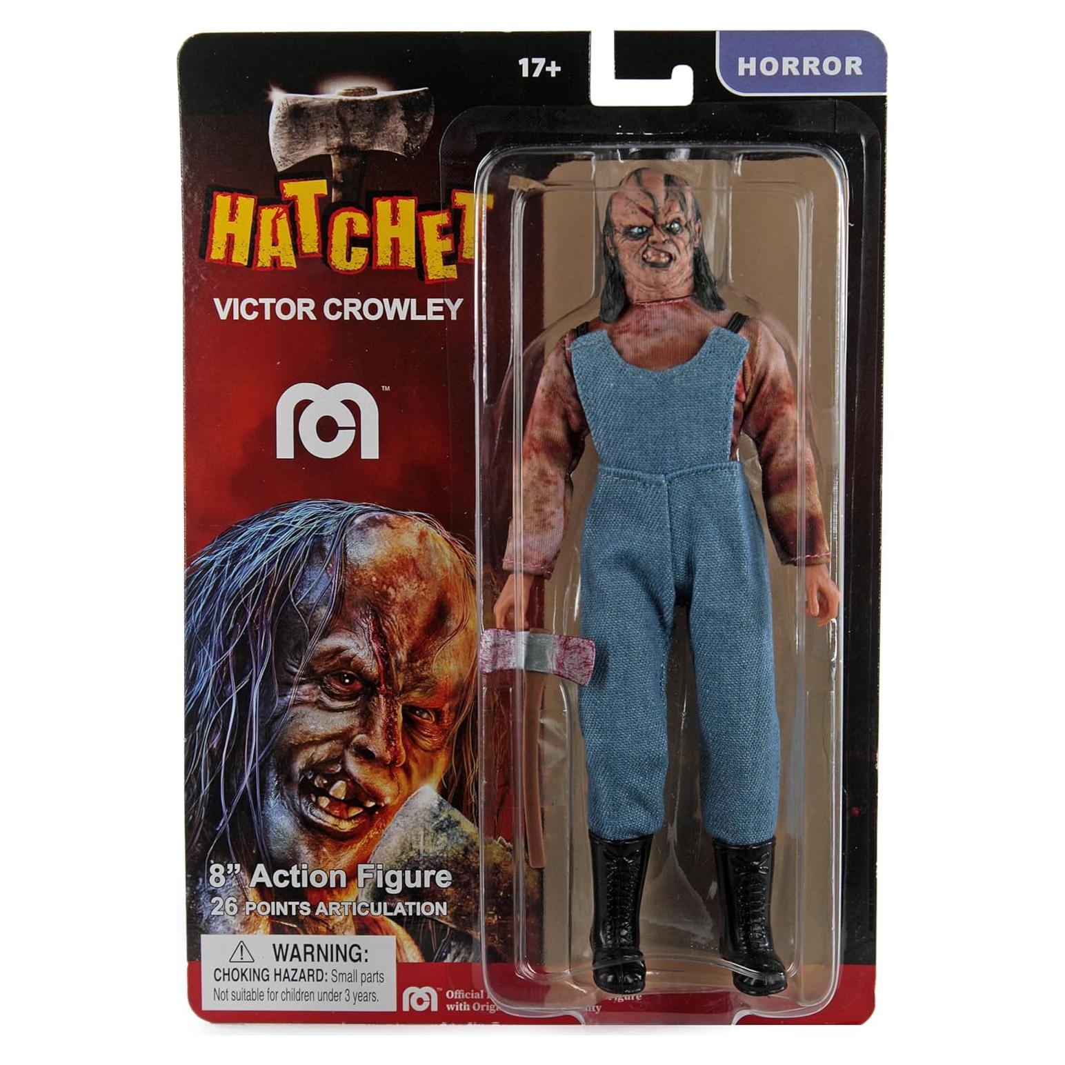 Figura de Acción Victor Crowley Mego 20cm Articulada