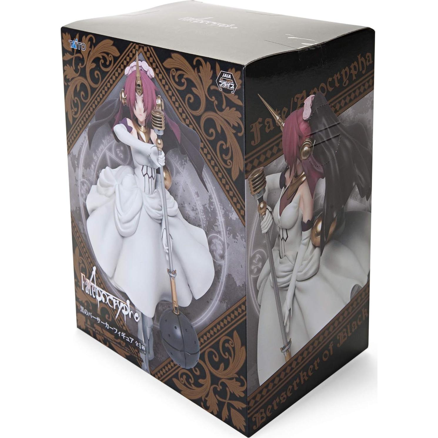 Figura de Acción Taito Berserker de Negro Fate/Apocrypha 12cm