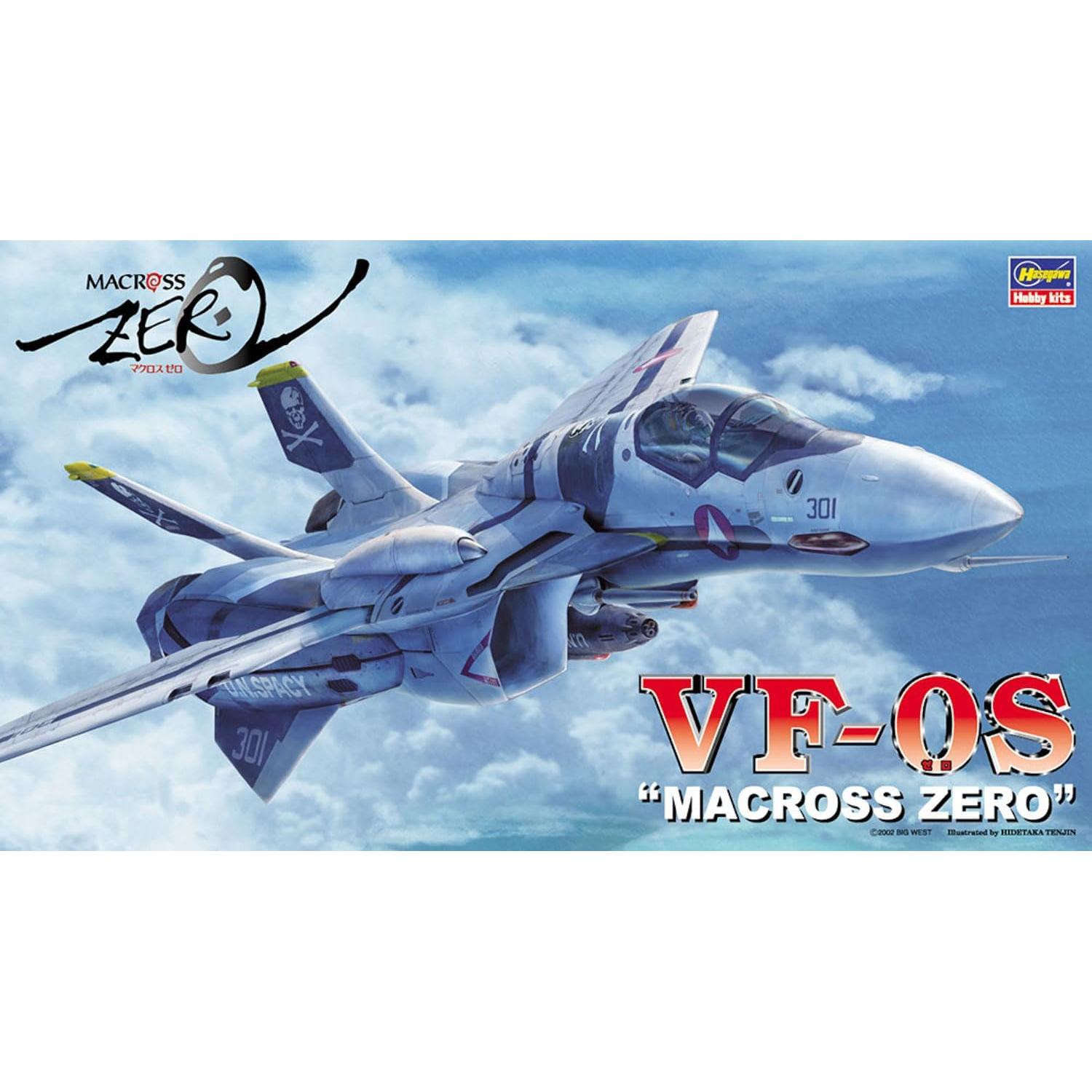 Kit de Modelo a Escala 1/72 Hasegawa VF-0S Macross Zero