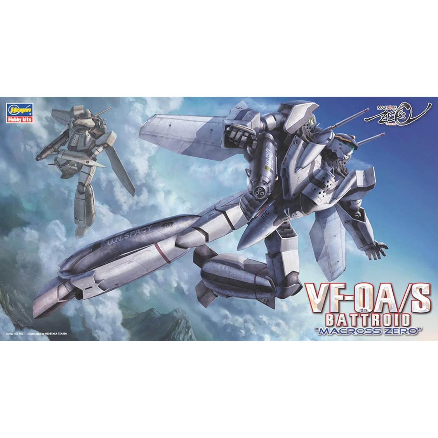 Kit de Modelo Hasegawa Macross Zero VF-0A/S Escala 1/72