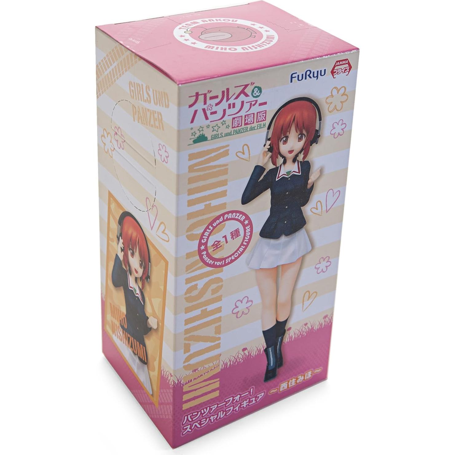 Figura Miho Nishizumi Furyu 17 cm Chicas Und Panzer