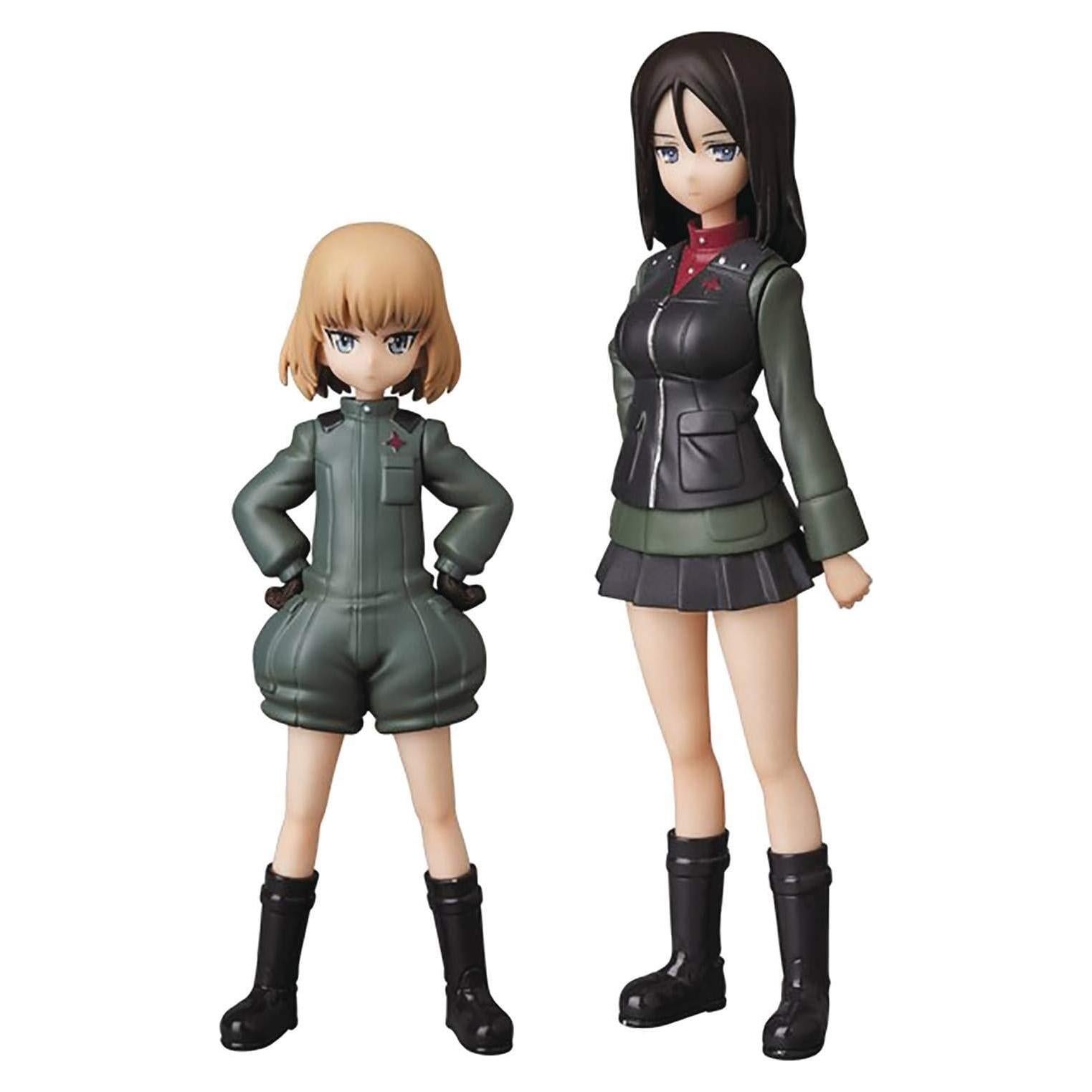 Conjunto de Figuras Ultra Detalle Medicom Chicas Und Panzer