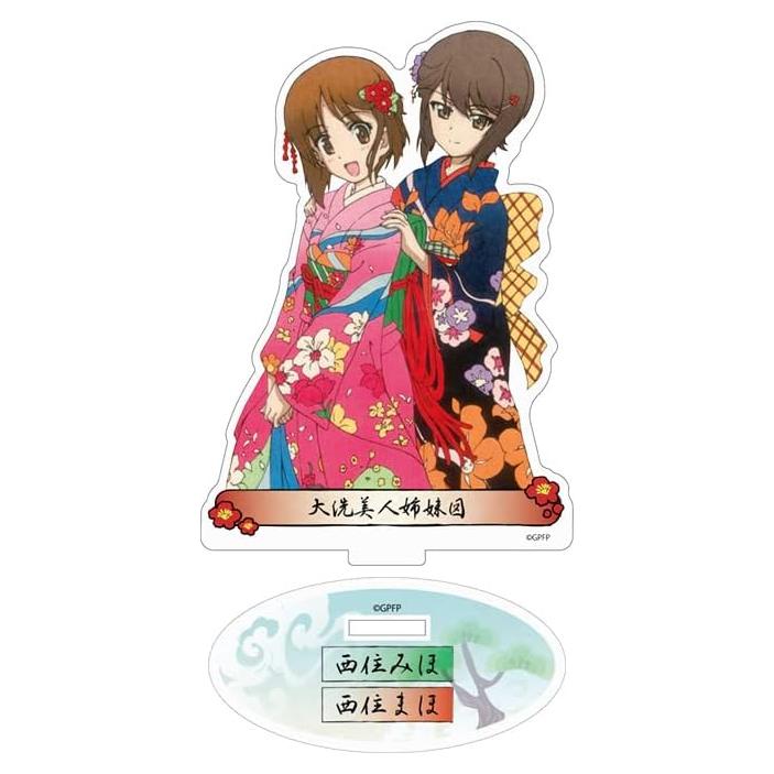 Figura Acrílica Hermanas Oarai Girls und Panzer 106x73mm