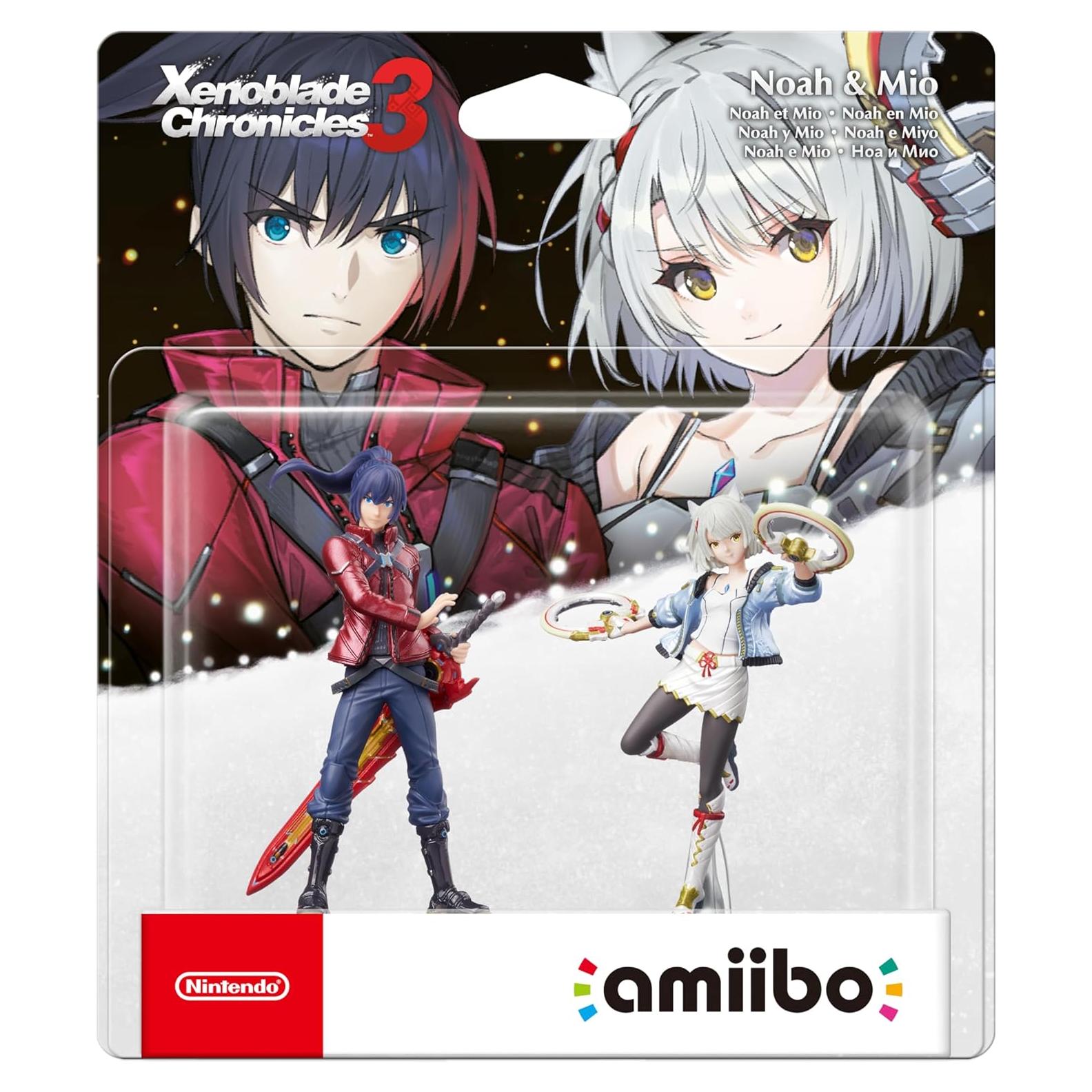 Paquete de Personajes Amiibo Nintendo Noah y Mio - Xenoblade 3