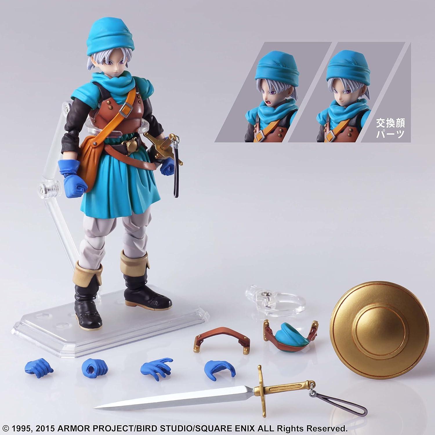 Figura de acción Terry Bring Arts Square Enix Dragon Quest VI