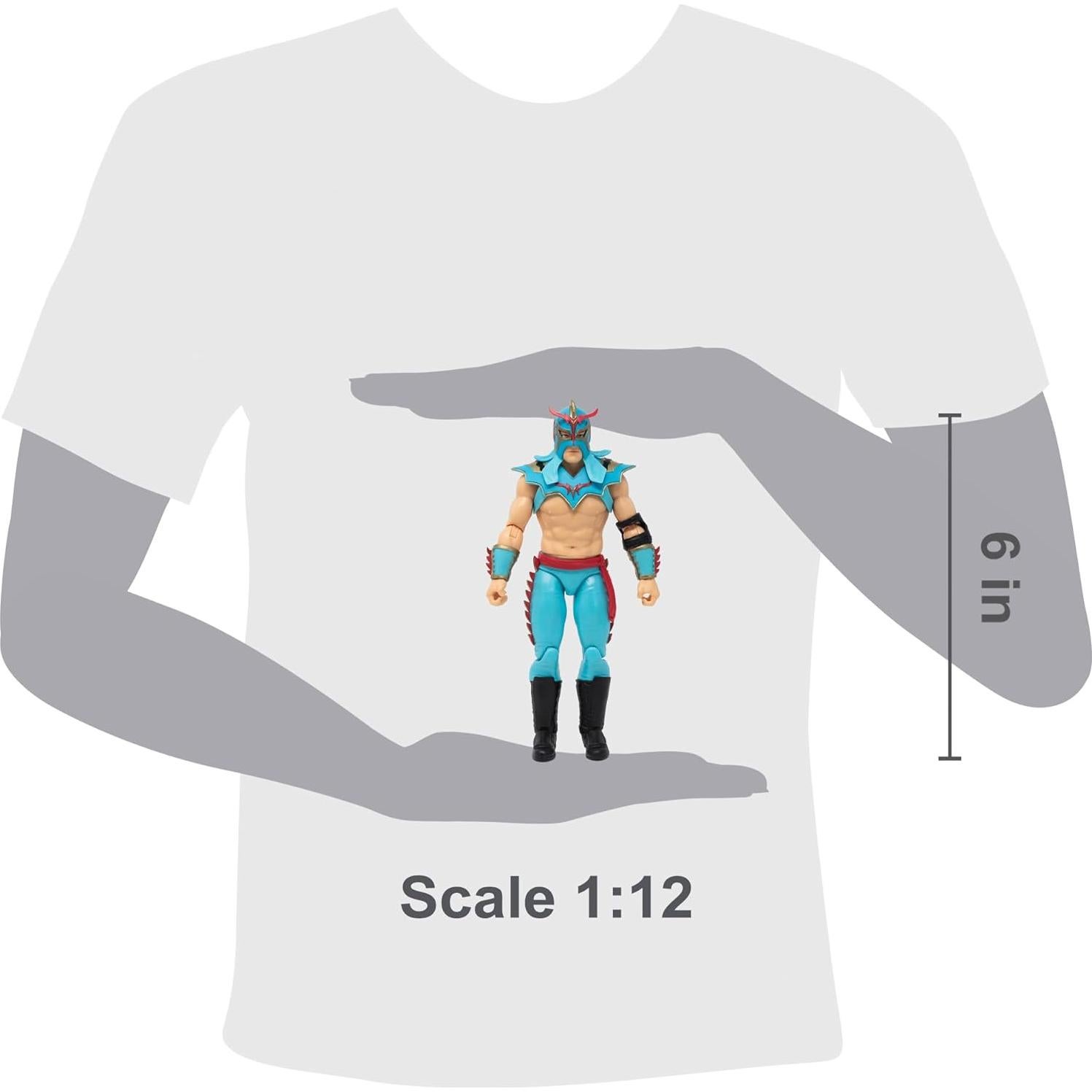 Figura de Acción Ultimo Dragon Boss Fight Studio 1:12 Articulada