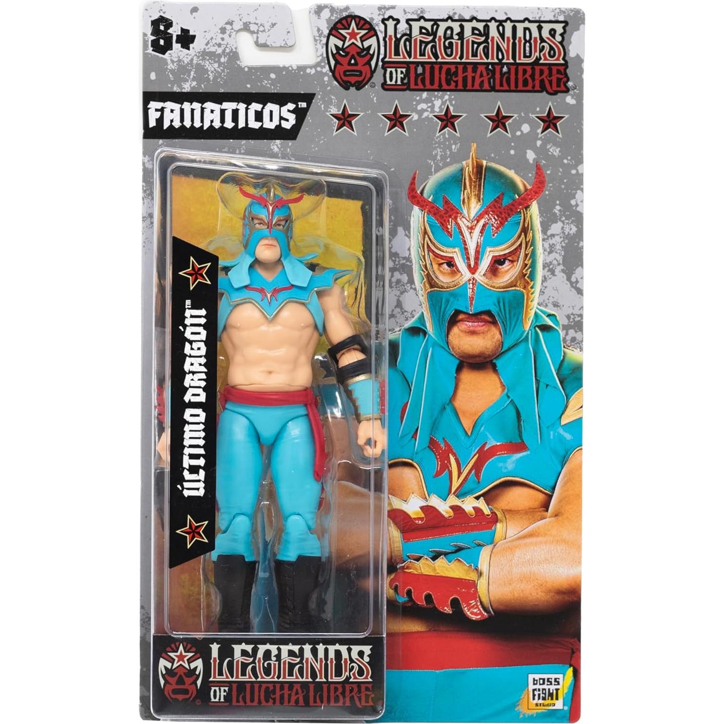 Figura de Acción Ultimo Dragon Boss Fight Studio 1:12 Articulada