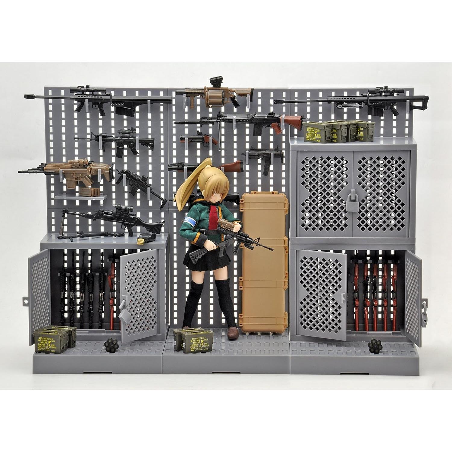 Estante de Armas Kit de Modelo Tomytec 1/12 - Plástico