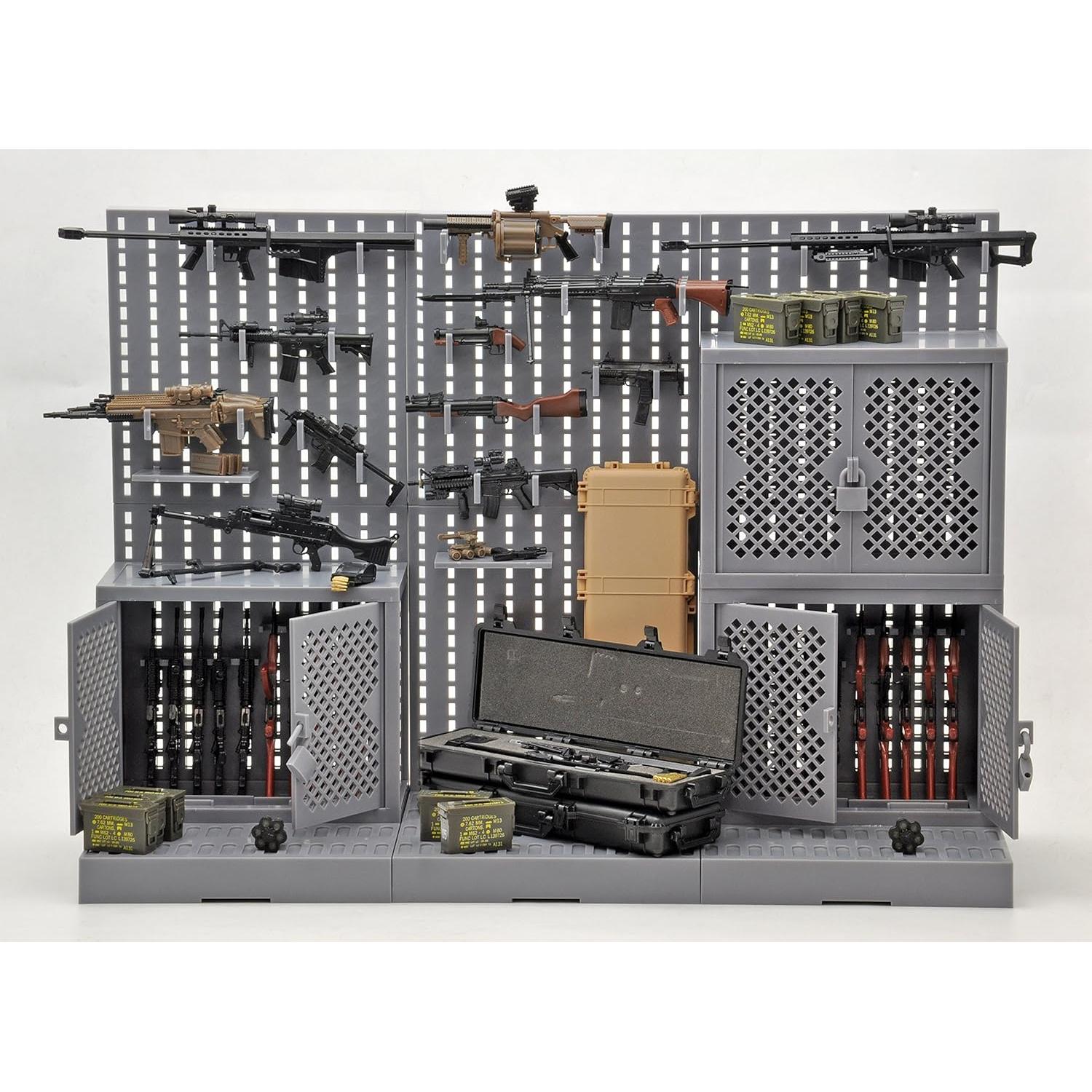 Estante de Armas Kit de Modelo Tomytec 1/12 - Plástico