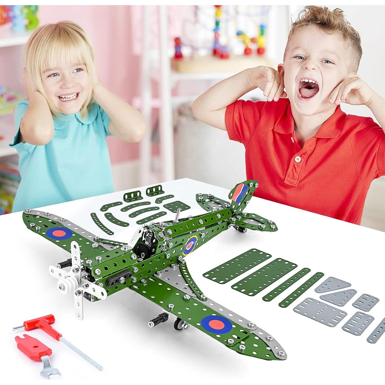 Kit de Construcción de Avión Ferthor Fun 1:32 Metal 331 Piezas