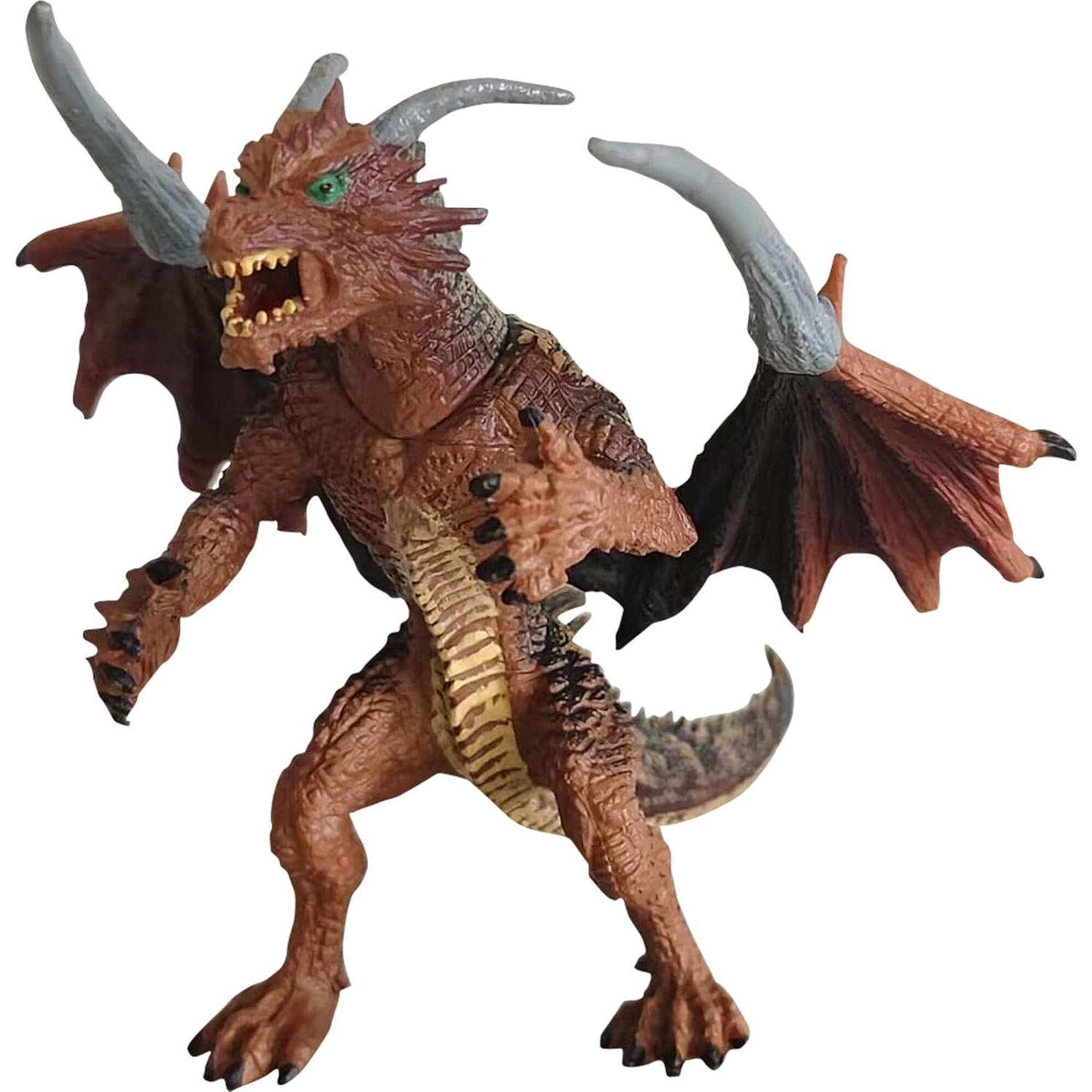 Set de 8 Dragones Míticos - Figuras de Juguete 10-12 cm