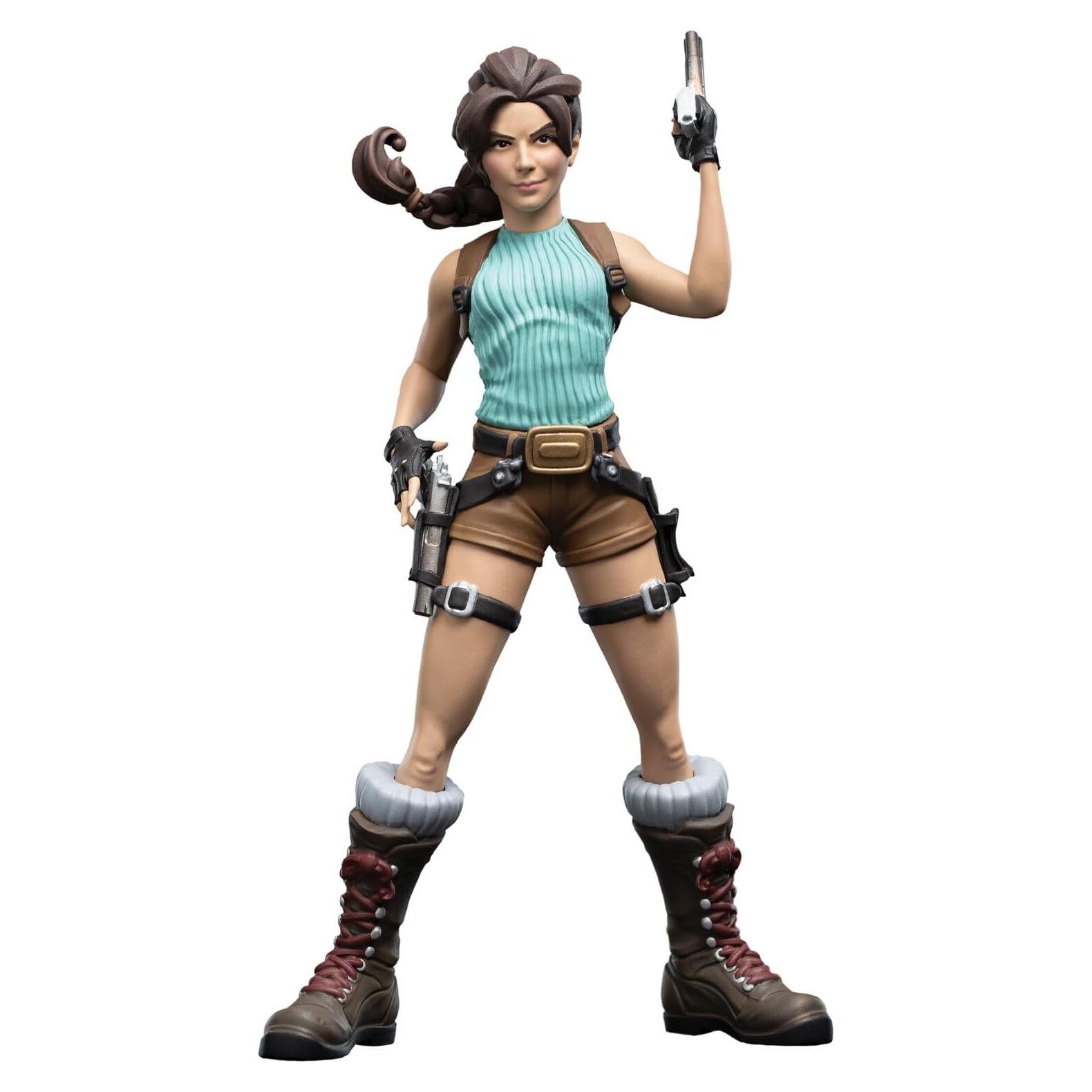 Figura Mini Epics Lara Croft Weta Workshop 388g Vinilo