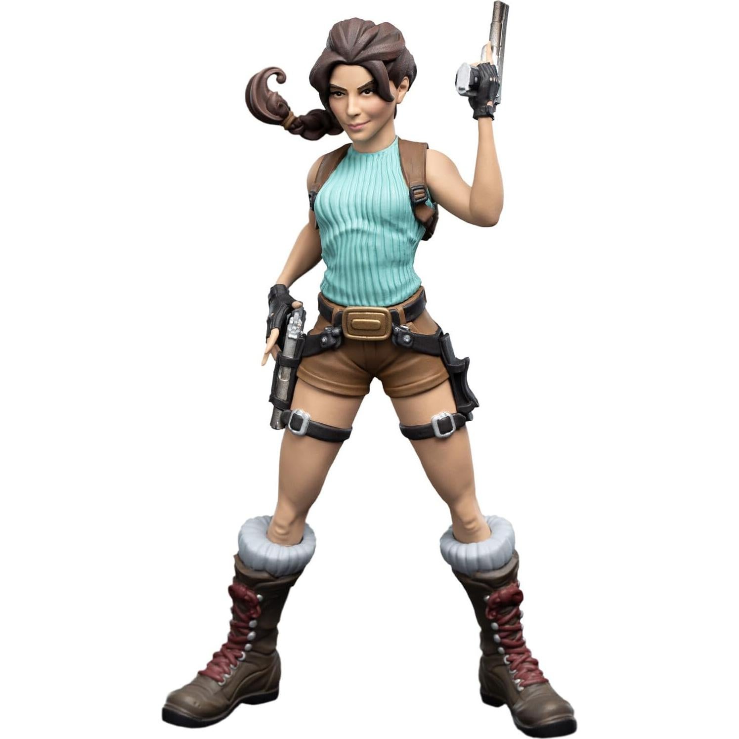 Figura Mini Epics Lara Croft Weta Workshop 388g Vinilo