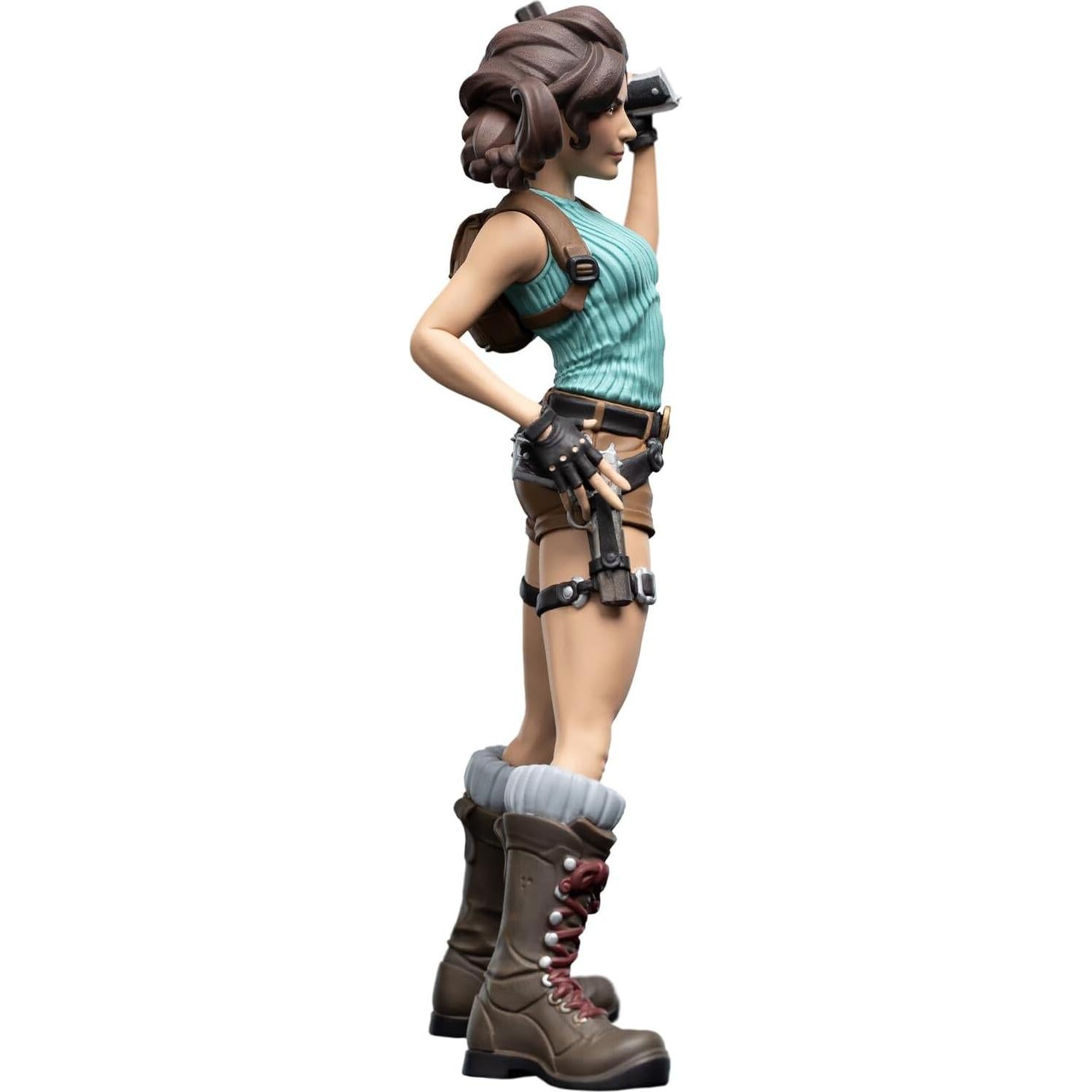 Figura Mini Epics Lara Croft Weta Workshop 388g Vinilo