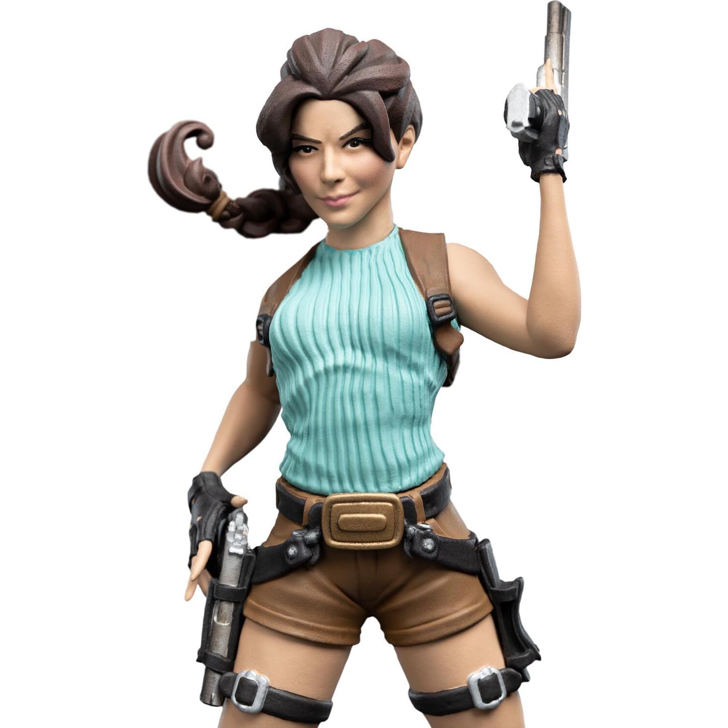 Figura Mini Epics Lara Croft Weta Workshop 388g Vinilo