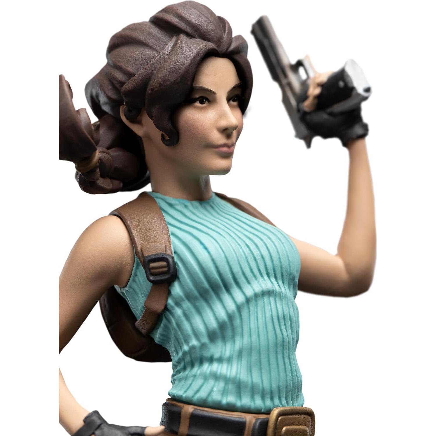 Figura Mini Epics Lara Croft Weta Workshop 388g Vinilo