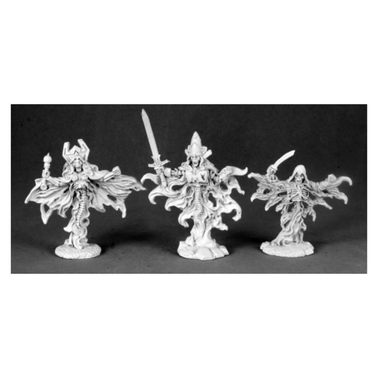 Figuras de Miniatura Fantmas Reaper 28mm Sin Pintar (3 Pzas)
