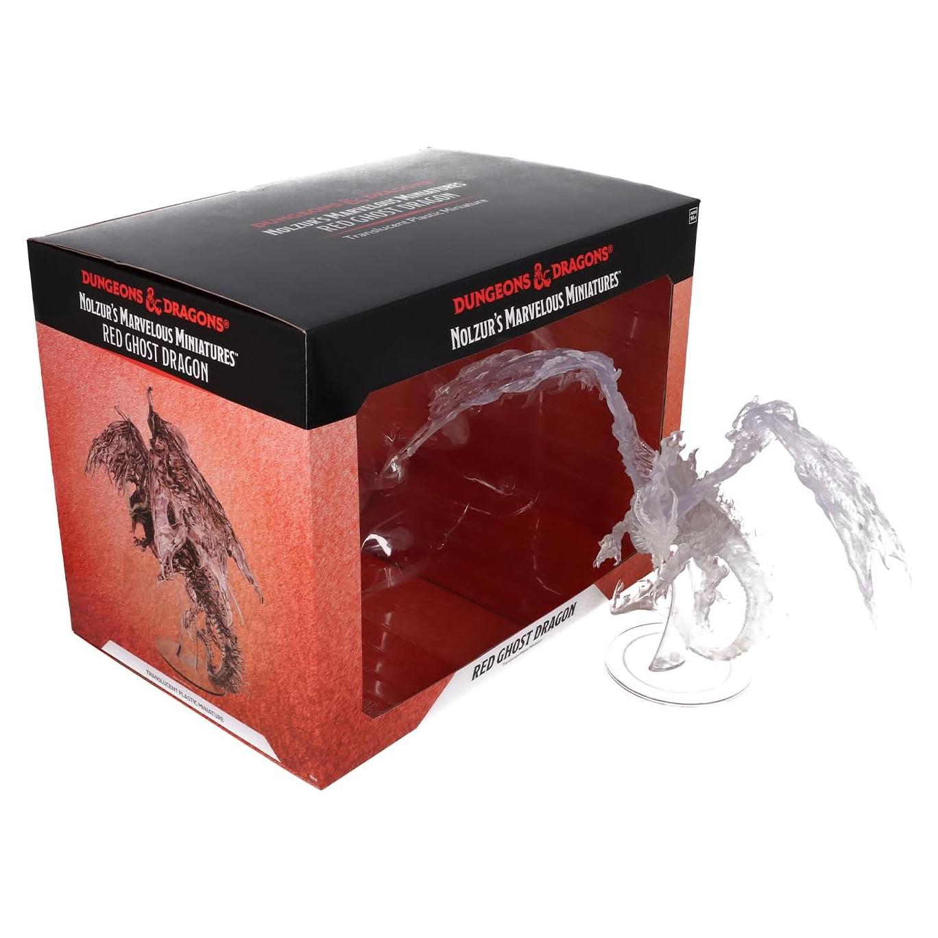 Miniatura Dragón Fantasma Rojo WizKids D&D 25.4 cm