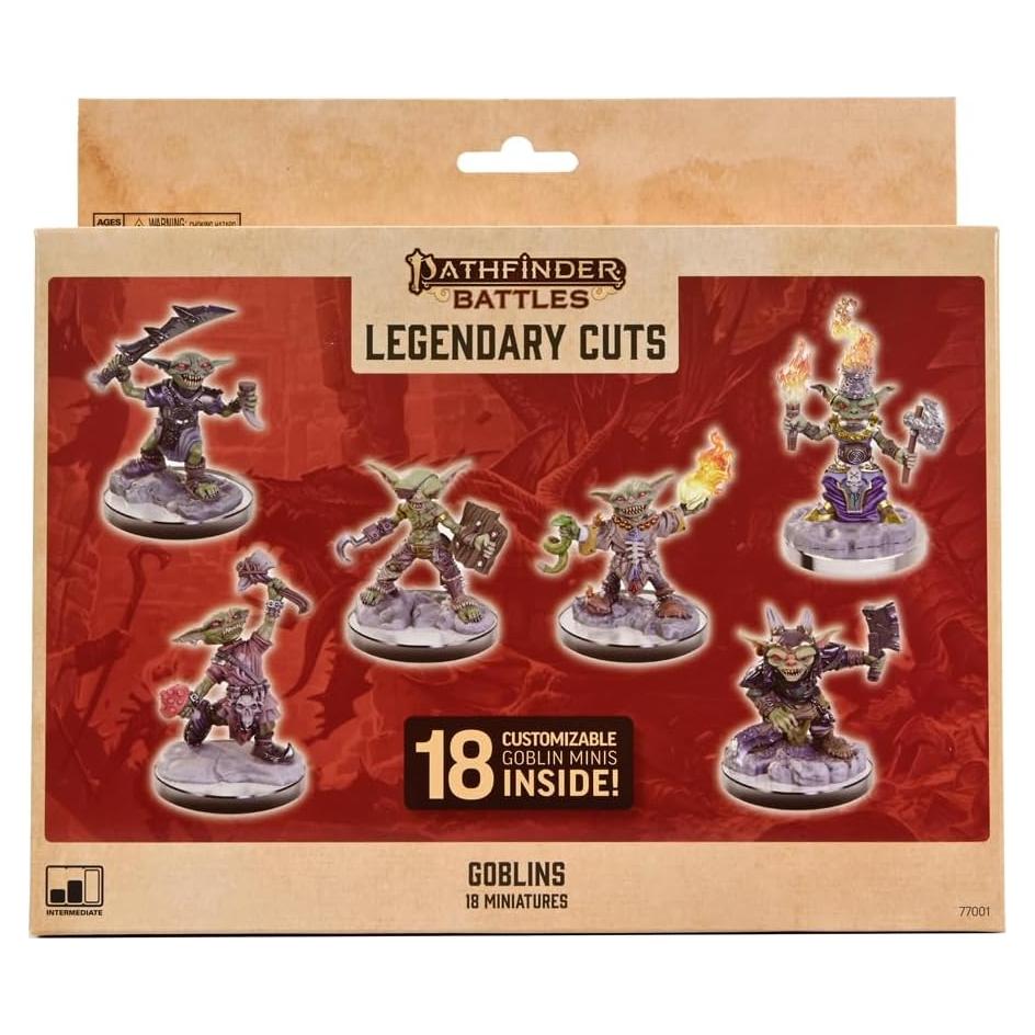 Miniaturas de Duendes WizKids Pathfinder Cortes Legendarias