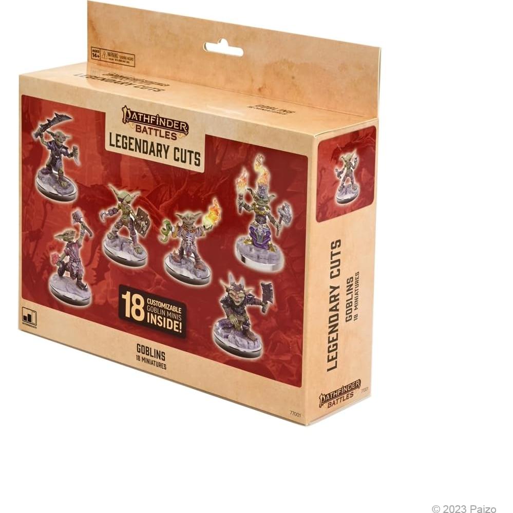 Miniaturas de Duendes WizKids Pathfinder Cortes Legendarias