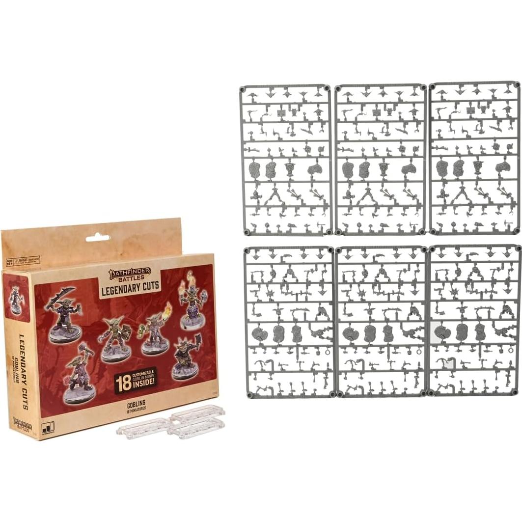 Miniaturas de Duendes WizKids Pathfinder Cortes Legendarias