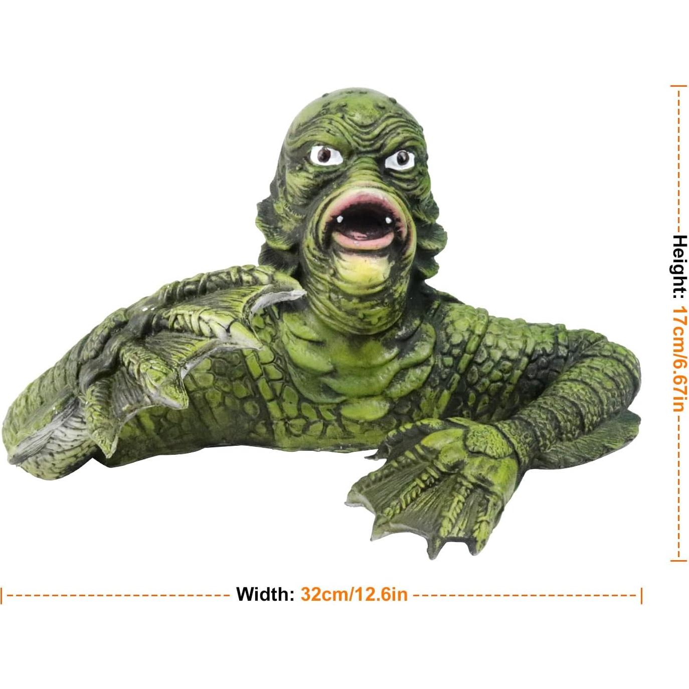 Figura de Hombre Lagarto Lizard Man - Decoración Halloween 30.5cm