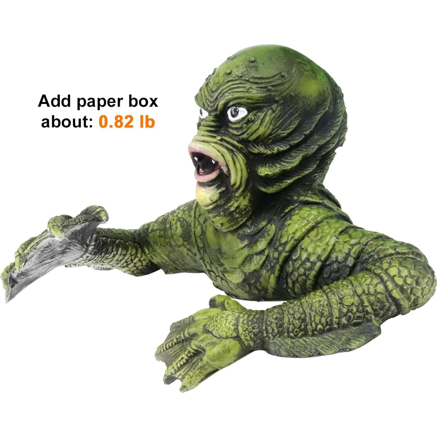 Figura de Hombre Lagarto Lizard Man - Decoración Halloween 30.5cm
