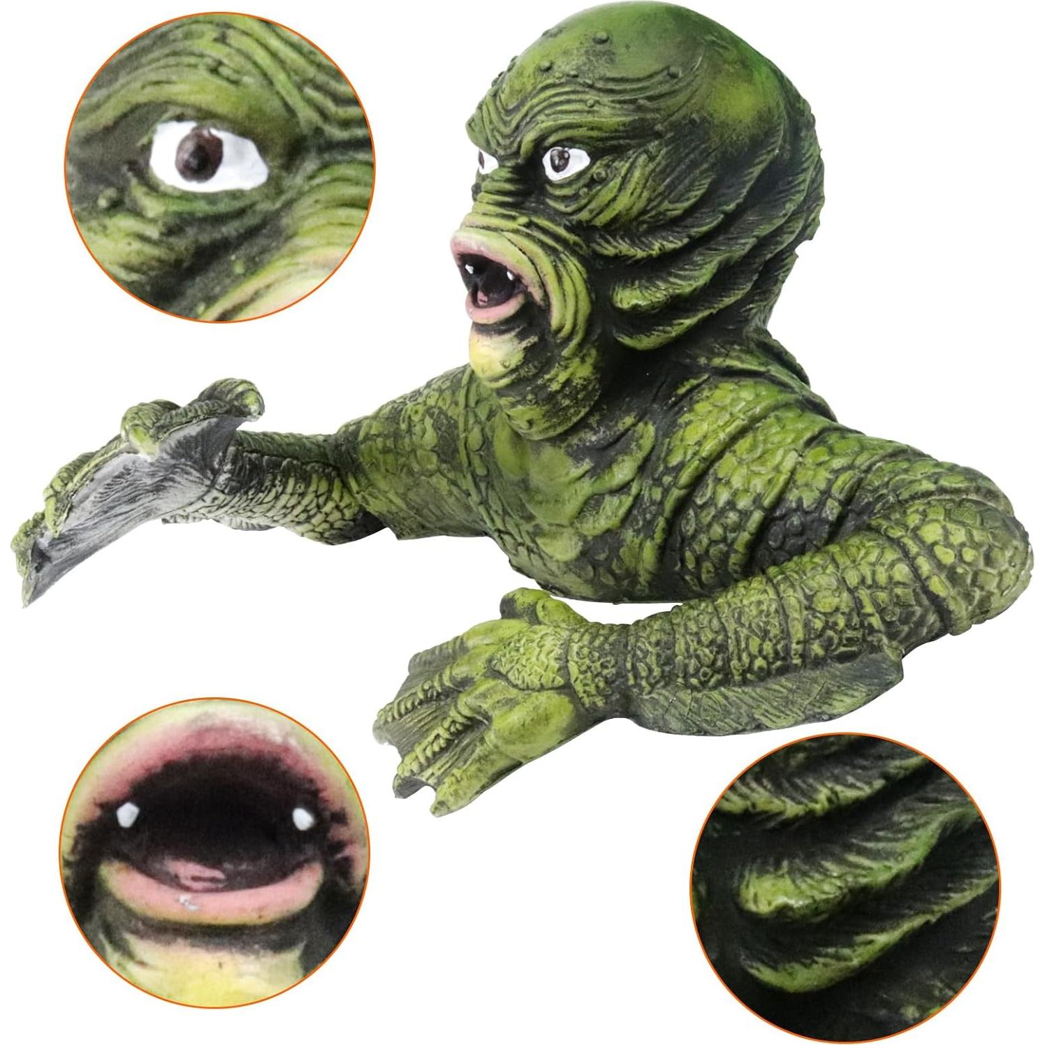 Figura de Hombre Lagarto Lizard Man - Decoración Halloween 30.5cm
