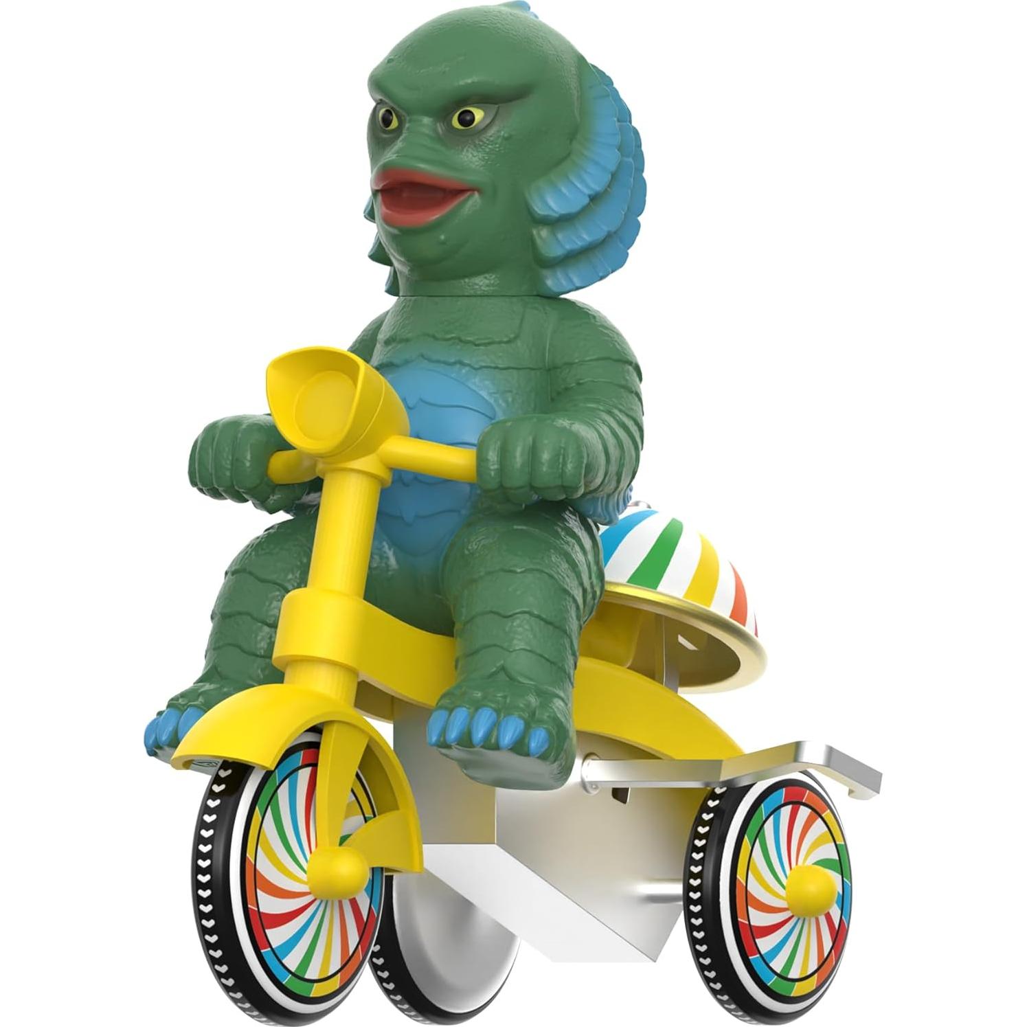 Figura de Acción Super7 Criatura Laguna Negra 5" Triciclo Amarillo