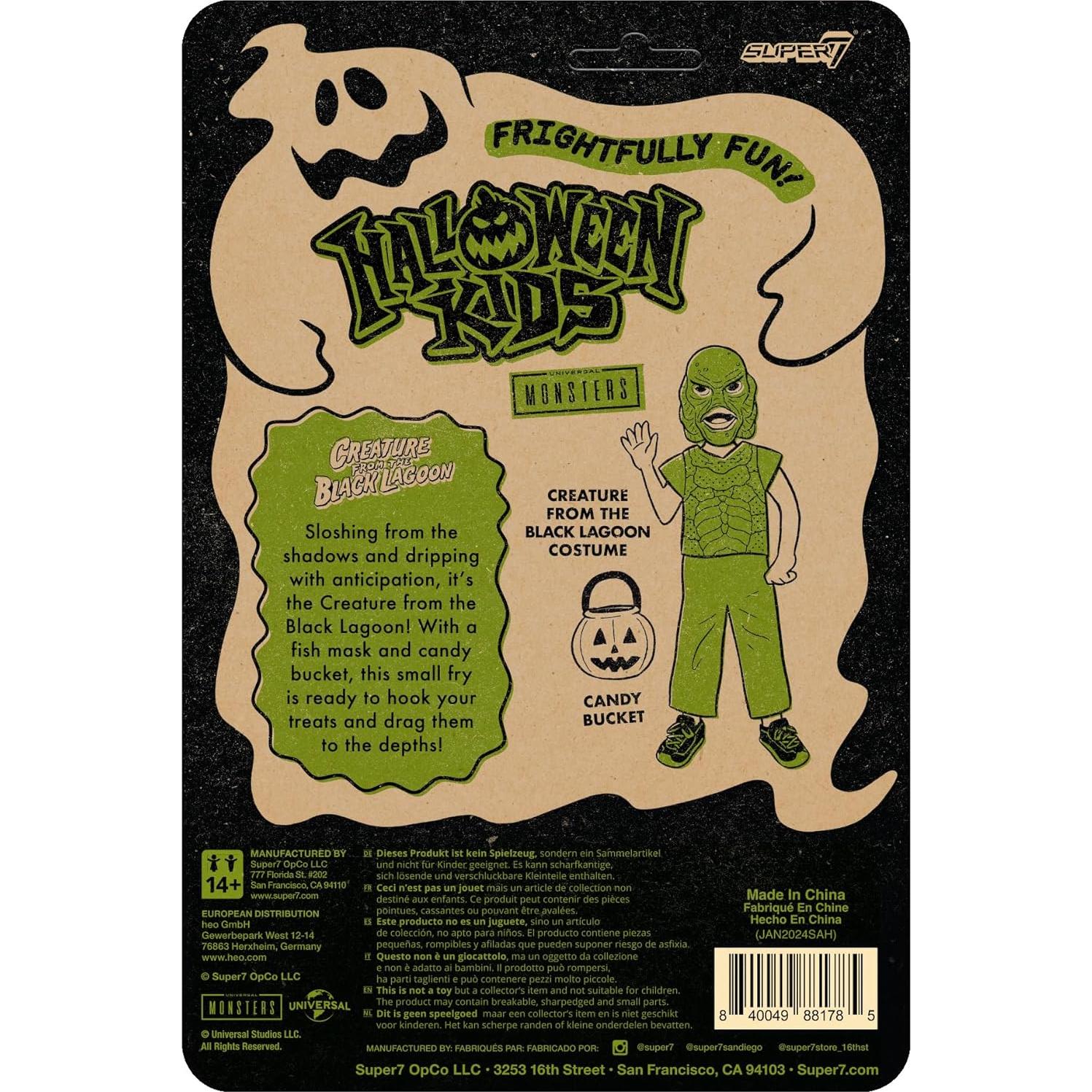 Figura de Acción Super7 Criatura de la Laguna Negra 3.75"