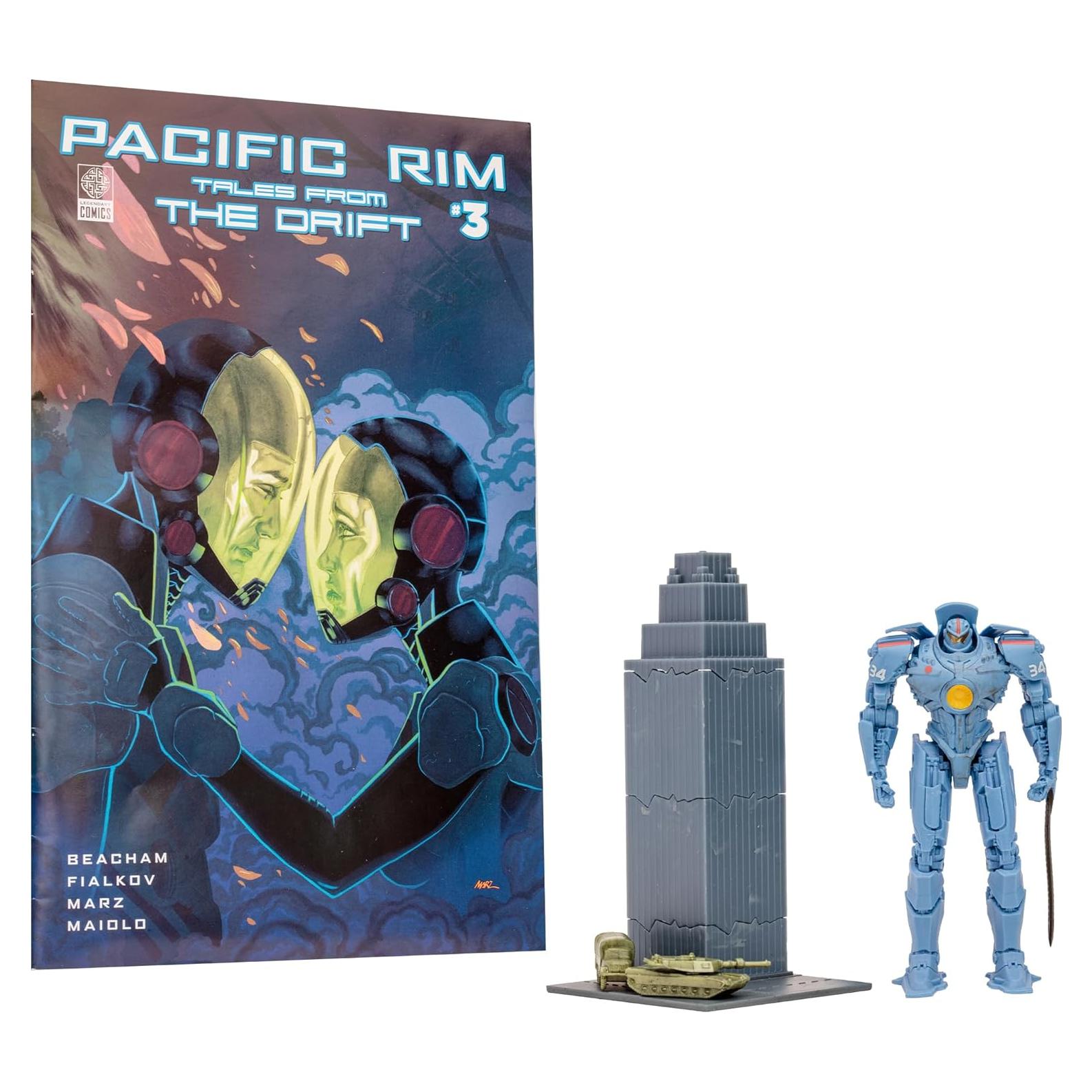 Figura Gipsy Danger McFarlane Toys 31 cm con set de juego