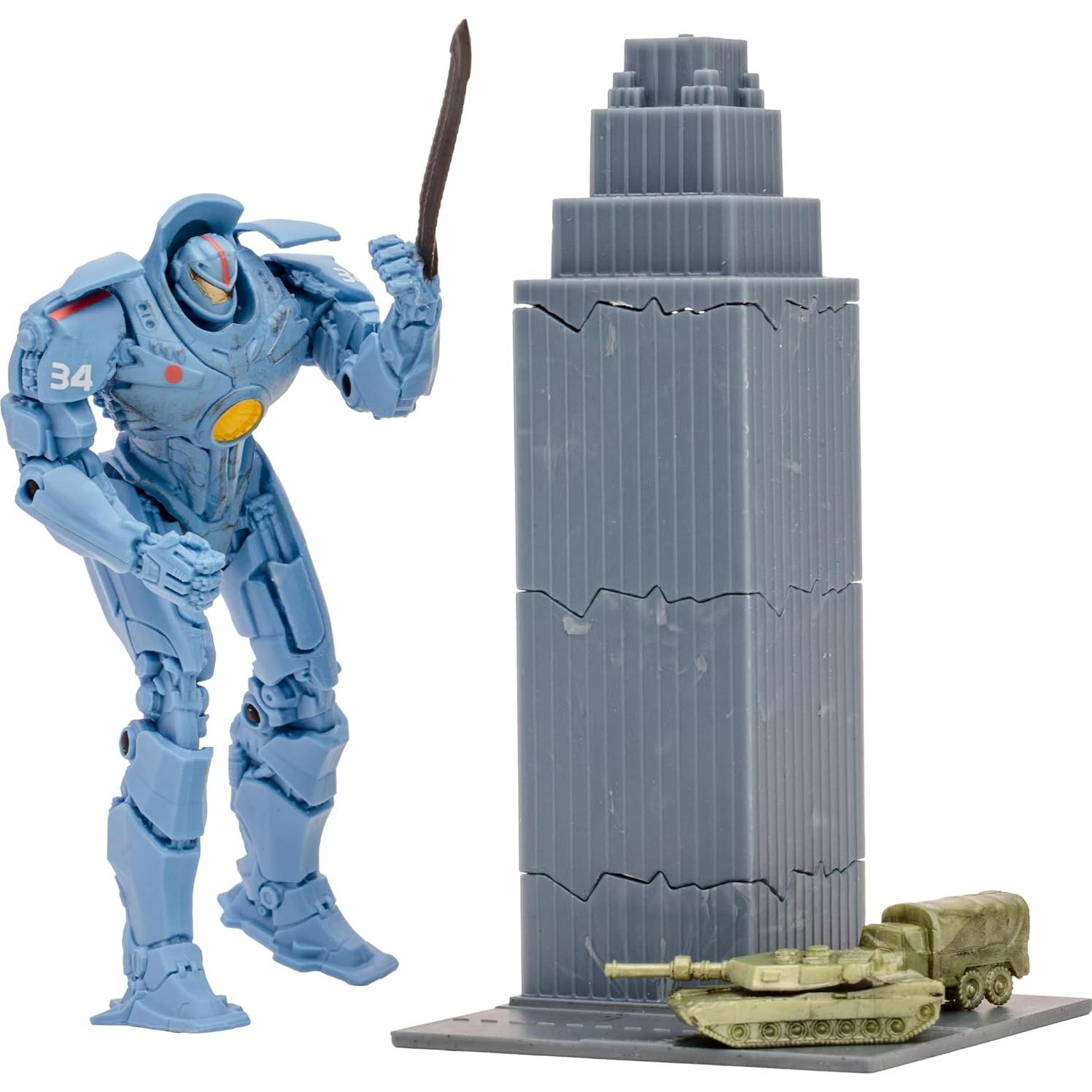 Figura Gipsy Danger McFarlane Toys 31 cm con set de juego