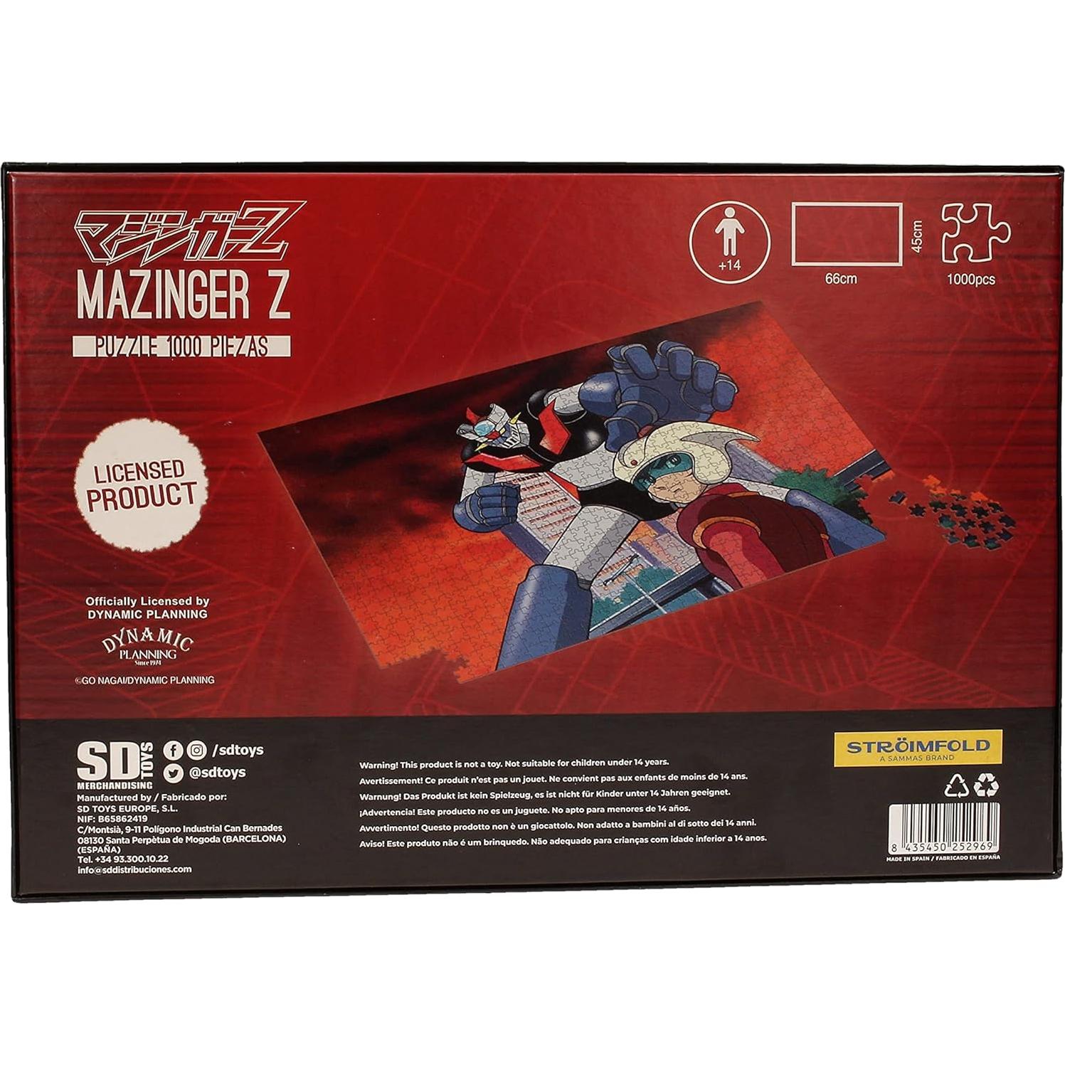 Rompecabezas 1000 Piezas Mazinger Z Koji SD Toys