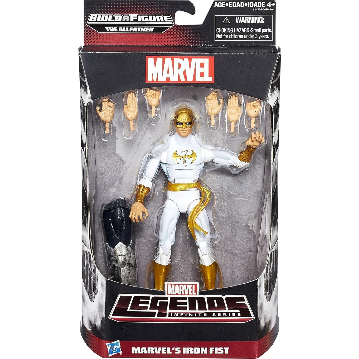 Figura Iron Fist Marvel Legends 26.7 cm con accesorios