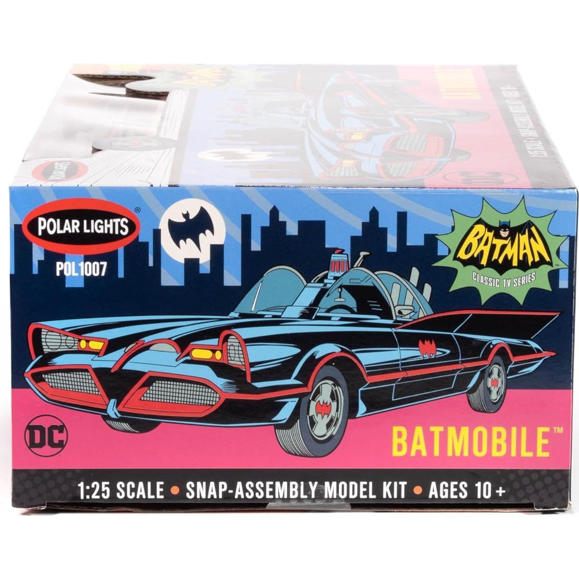 Kit de Modelo Batmobile 1966 Polar Lights 1:25 Pre-pintado