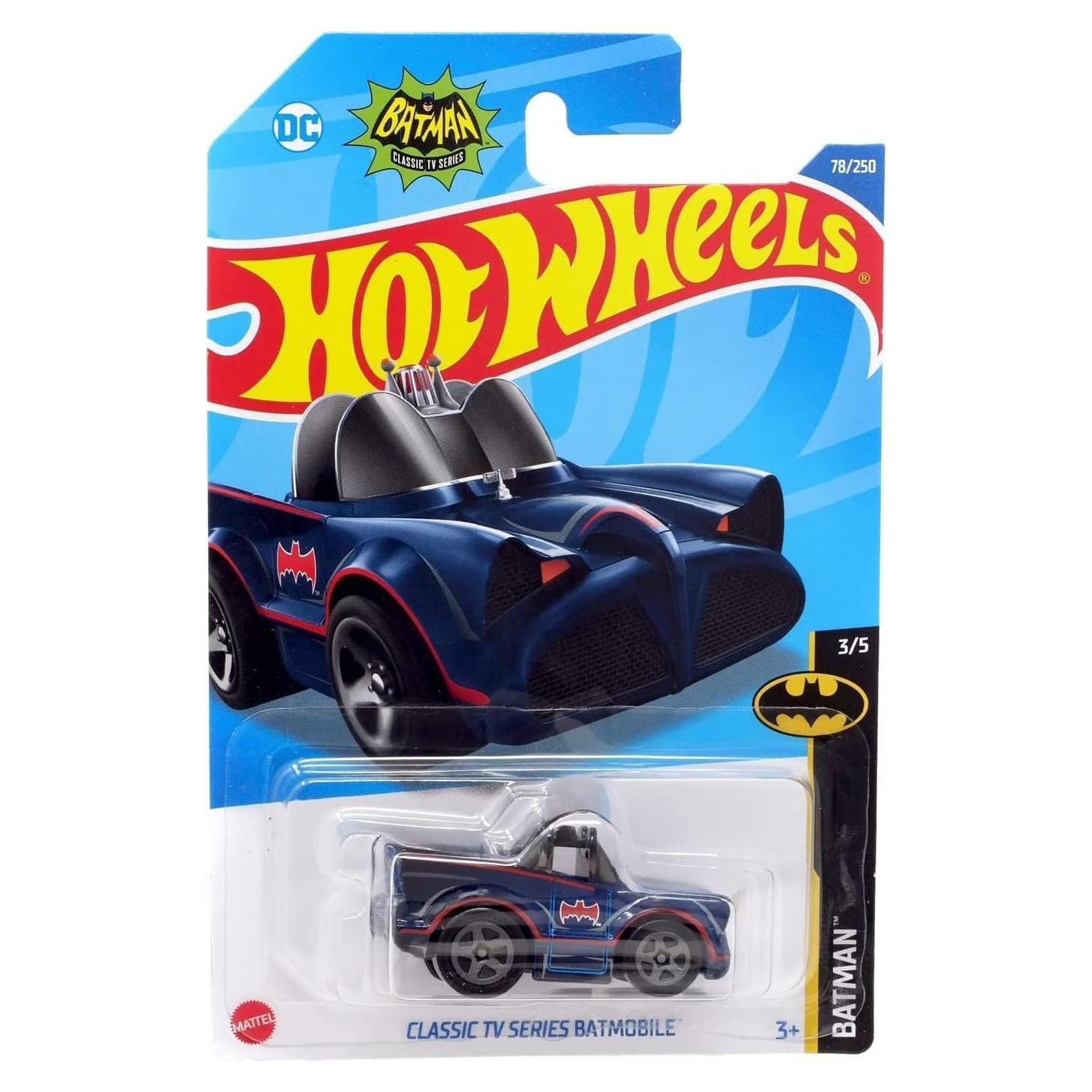 Hot Wheels Batmóvil clásico de televisión Batman - Metal