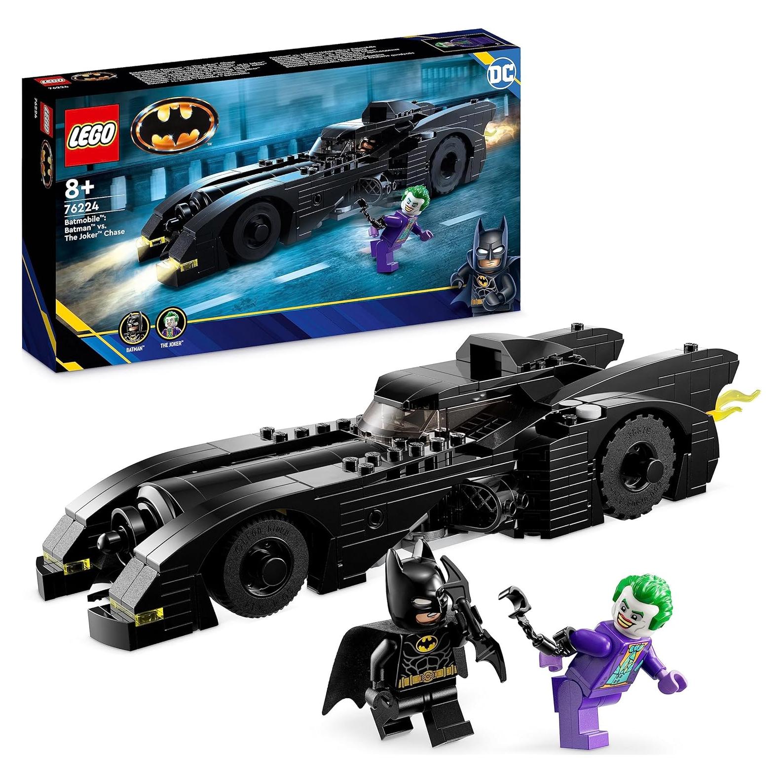 LEGO Batimóvil 1989 Batman vs Joker 76224 - Juguete 2 Minifiguras