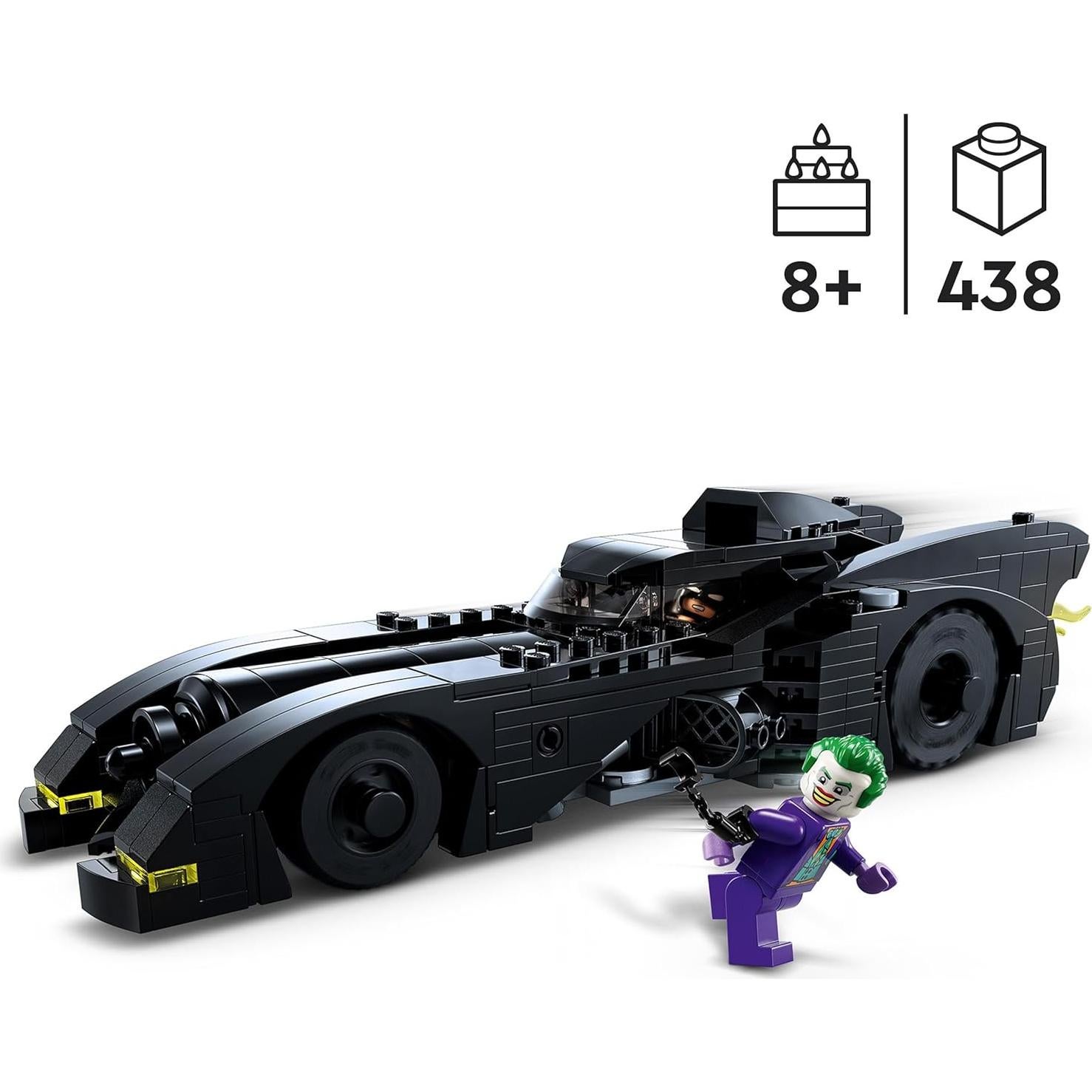 LEGO Batimóvil 1989 Batman vs Joker 76224 - Juguete 2 Minifiguras