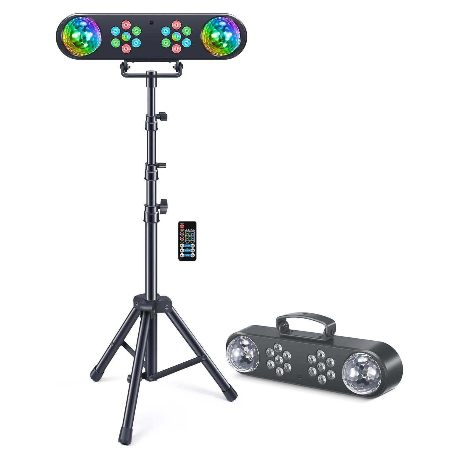 Conjunto de Luces de DJ Telbum TL-E317 con Soporte y LED
