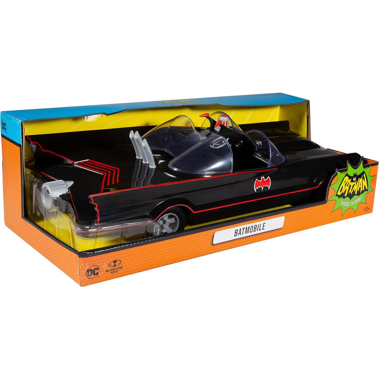 Batimóvil DC Retro Batman 66 17.7cm Coleccionable
