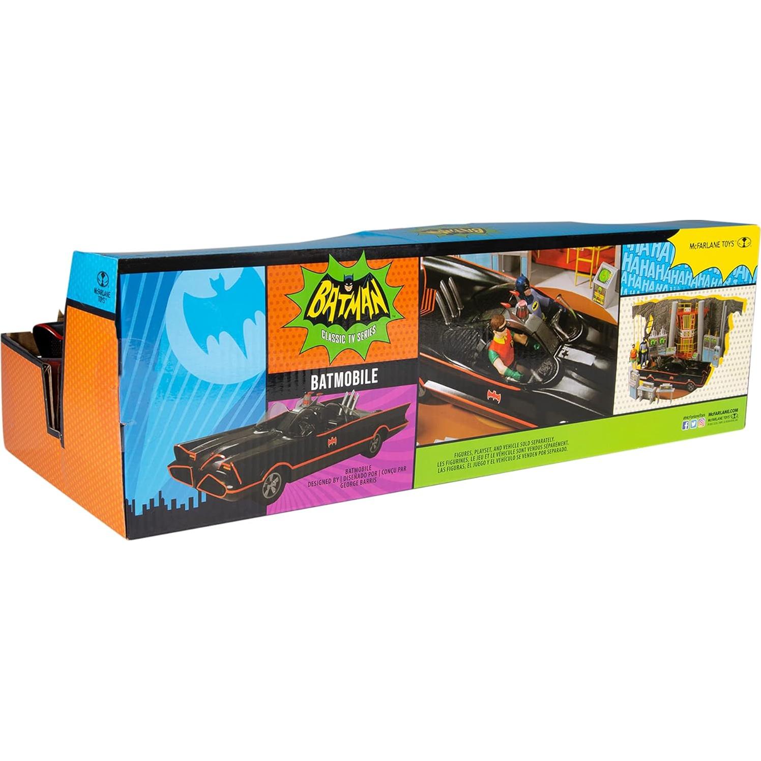 Batimóvil DC Retro Batman 66 17.7cm Coleccionable